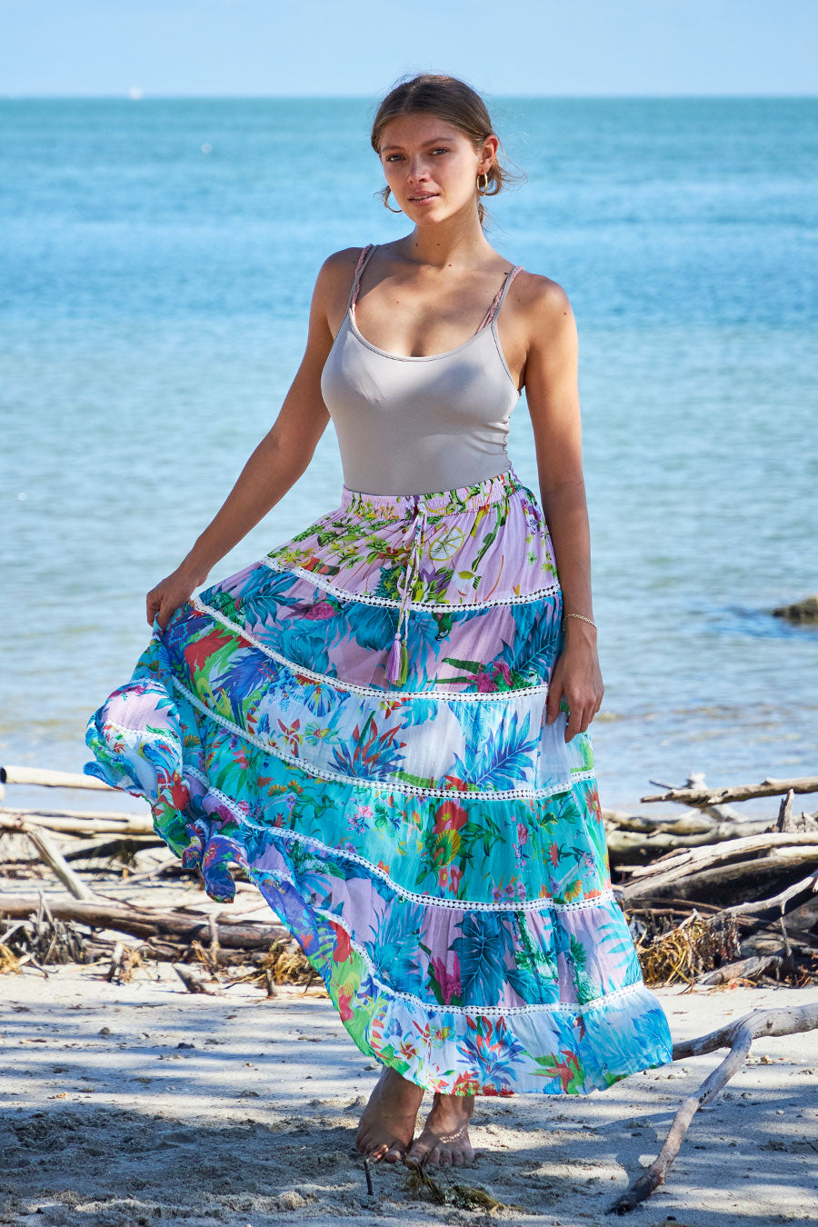 Anita Maxi Boho Skirt