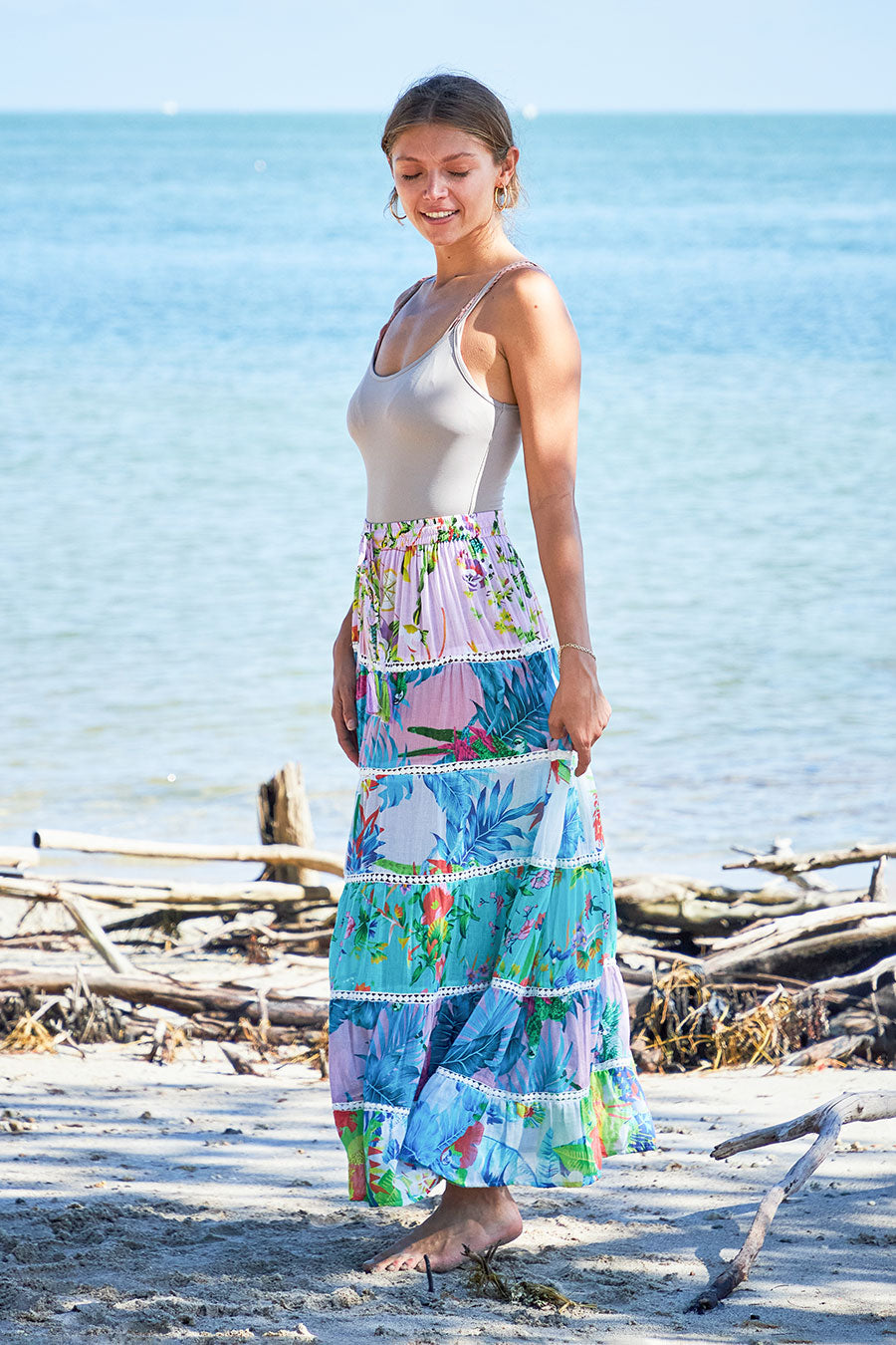 Anita Maxi Boho Skirt