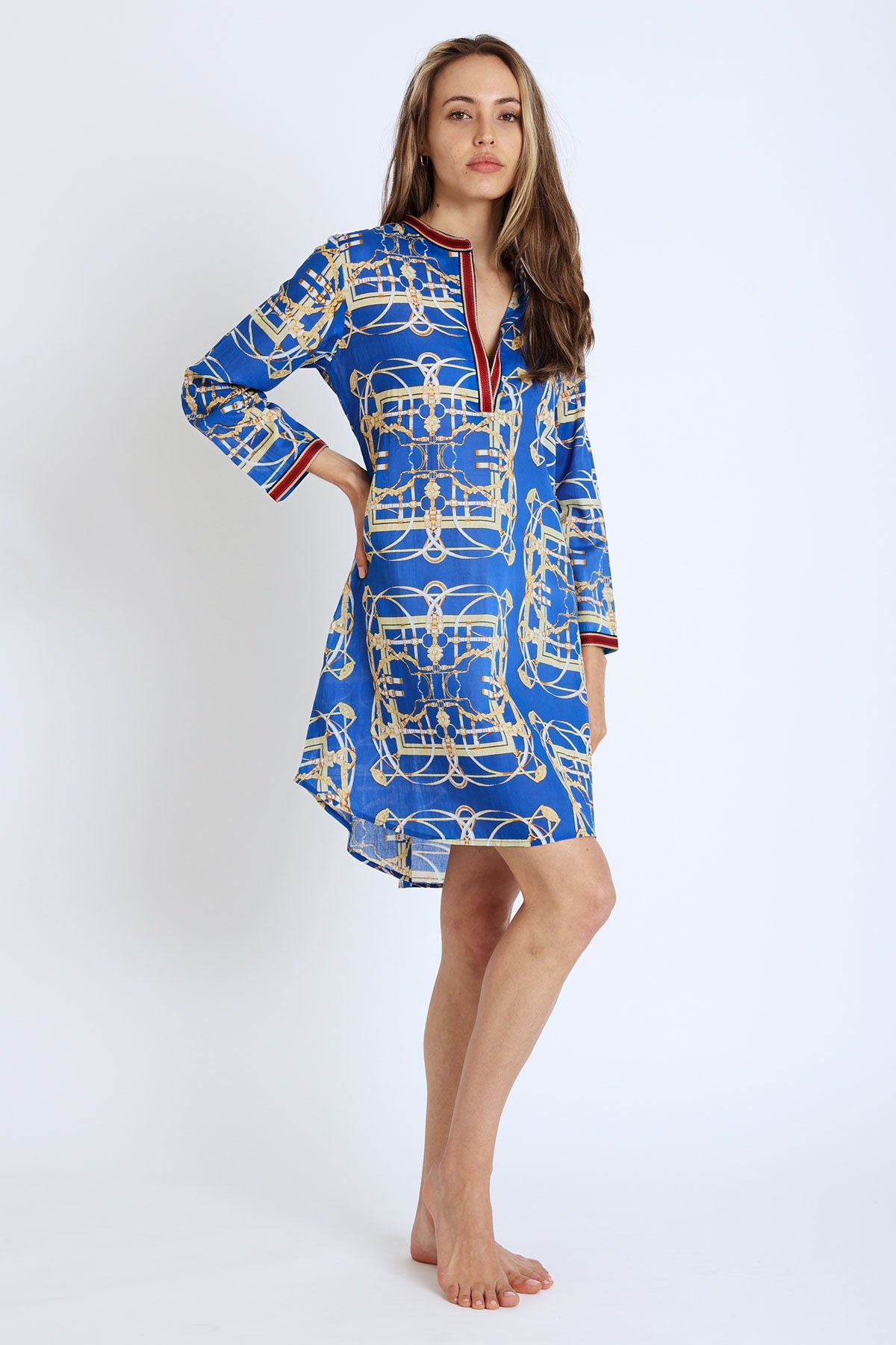 Cher Tunic Blue