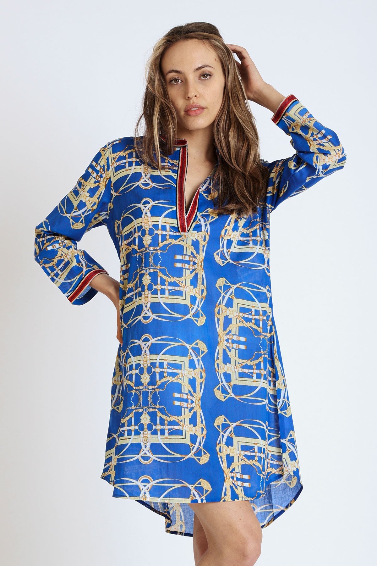 Cher Tunic Blue