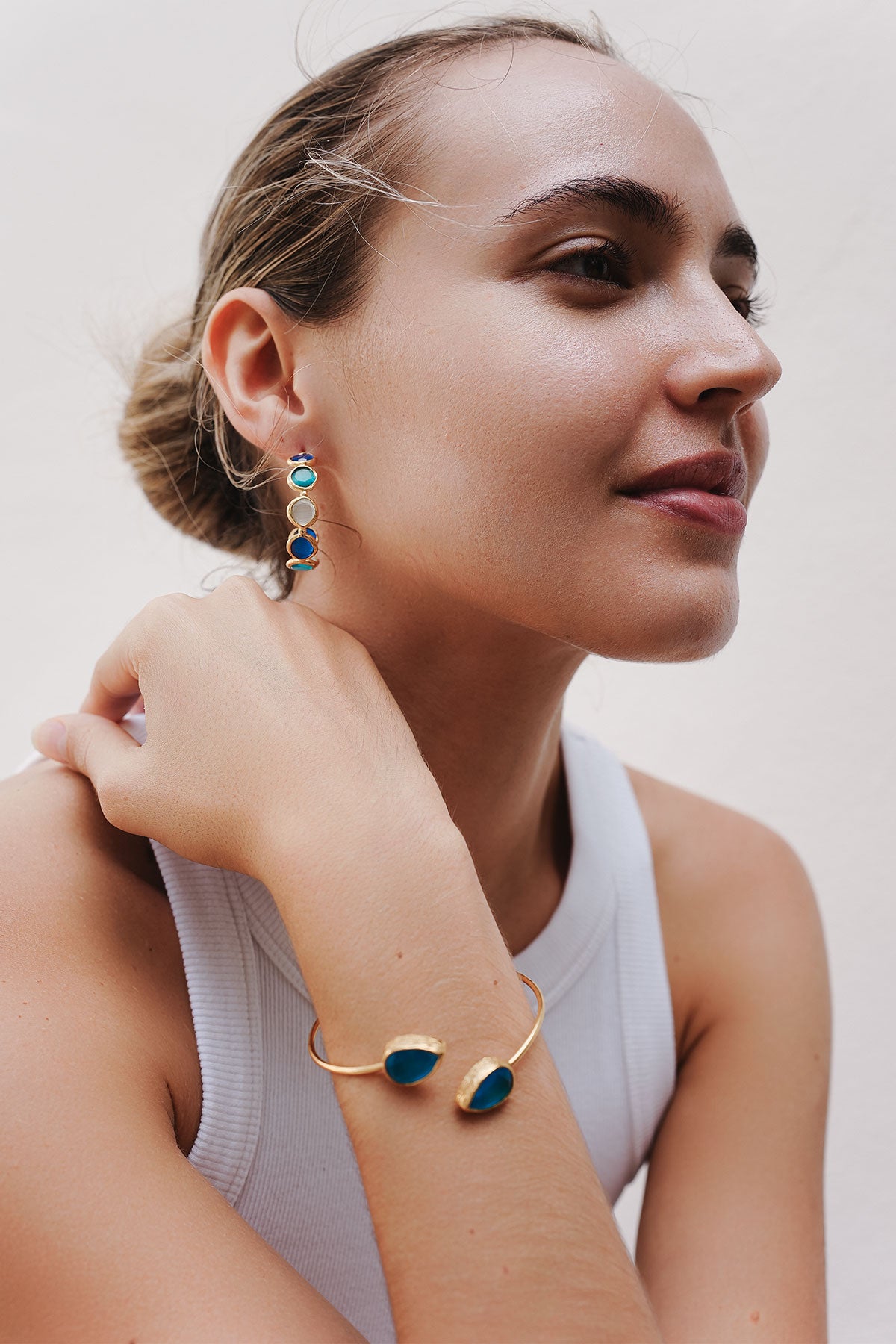 Deniz (Cat Eye Stone Greys)