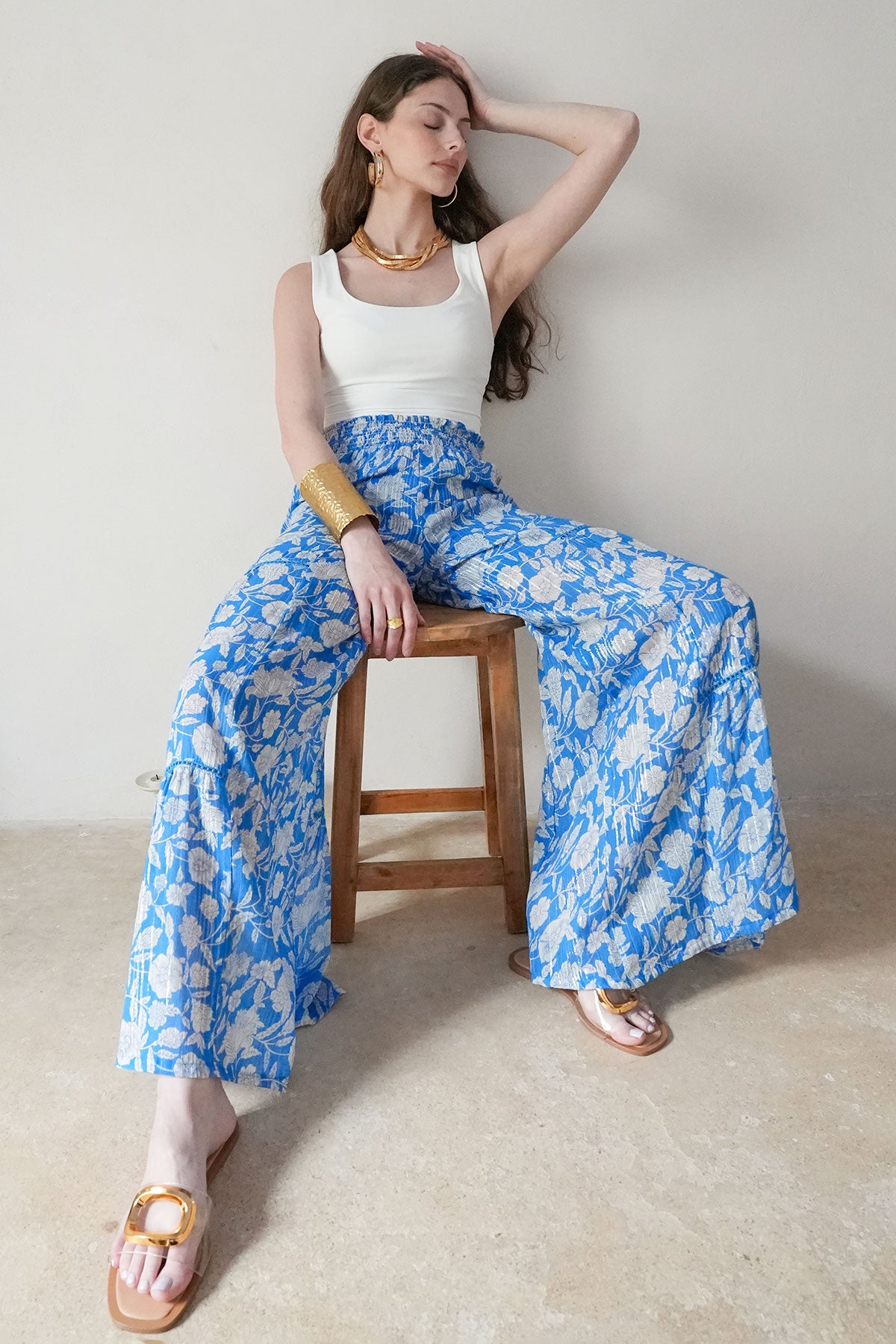 Josie Pant Blue