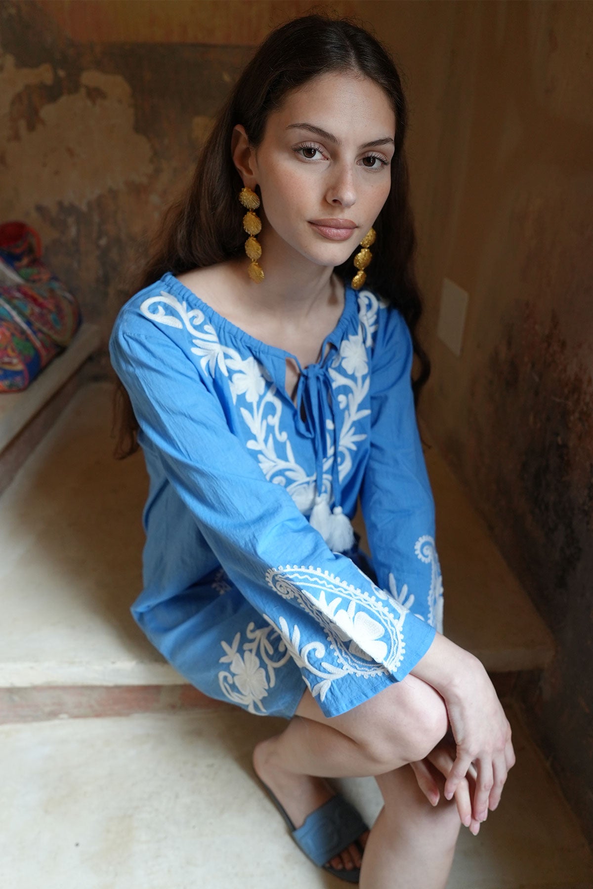 Harmony Tunic Blue