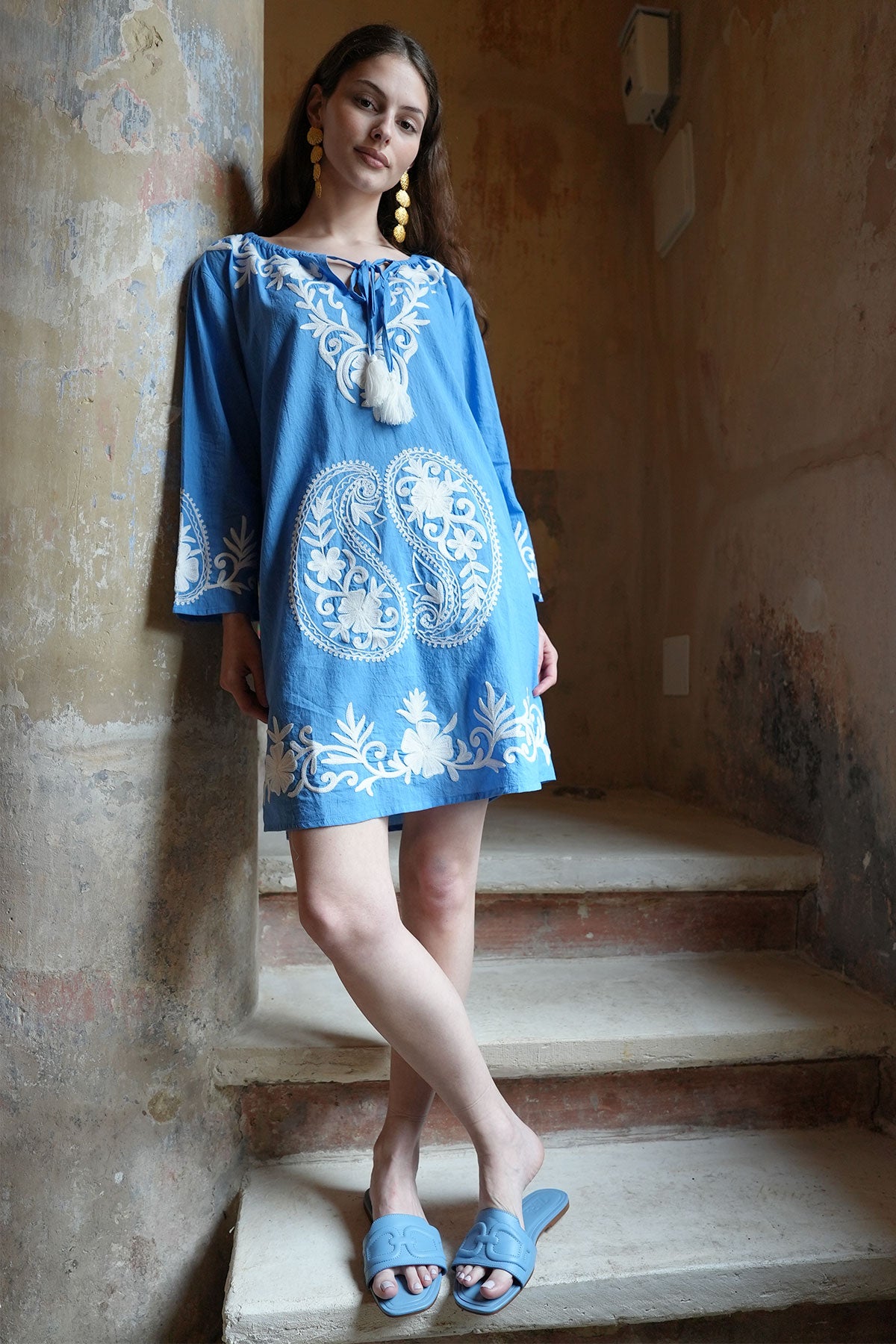 Harmony Tunic Blue