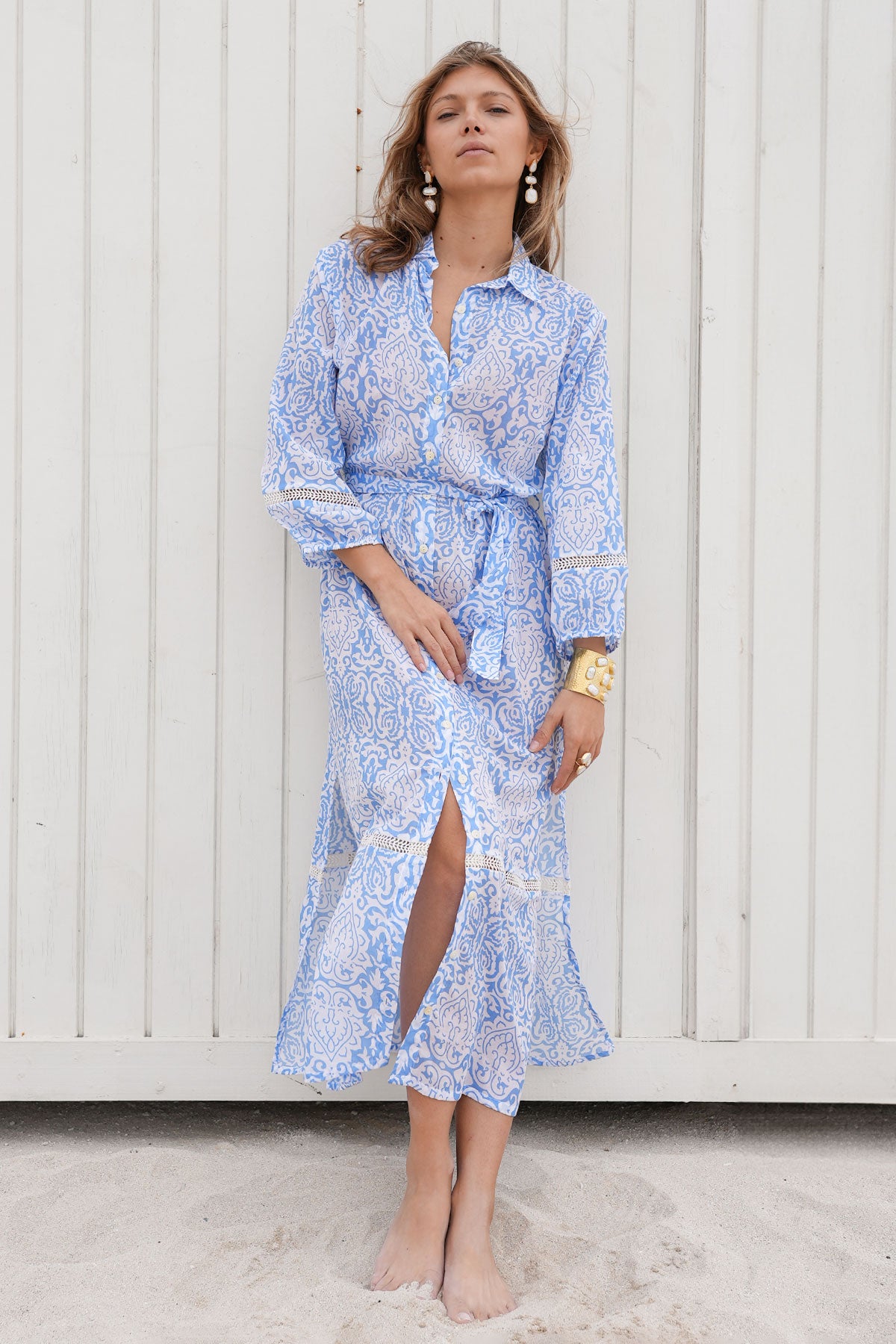 Cally Dress Blue