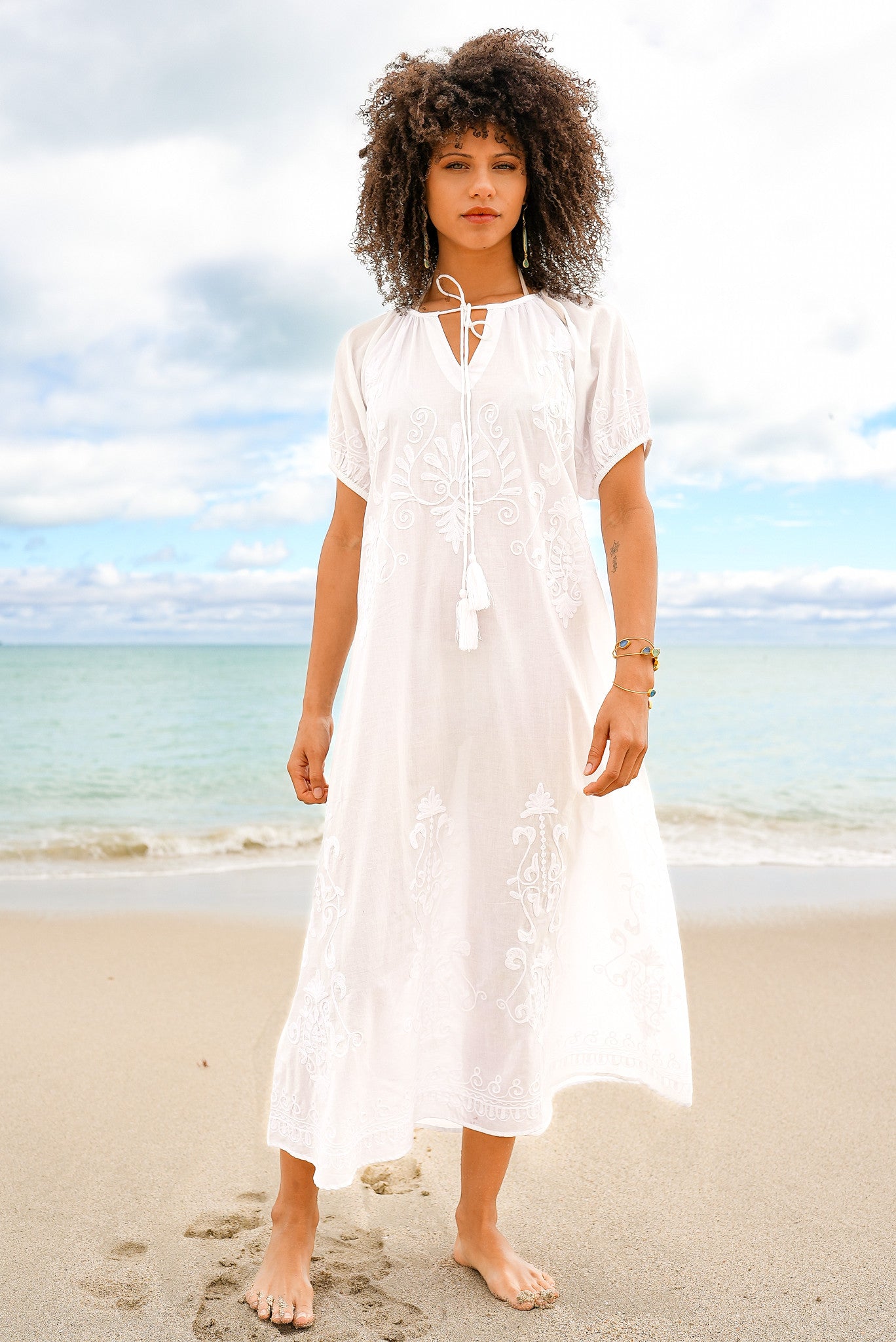 Ceci Dress White