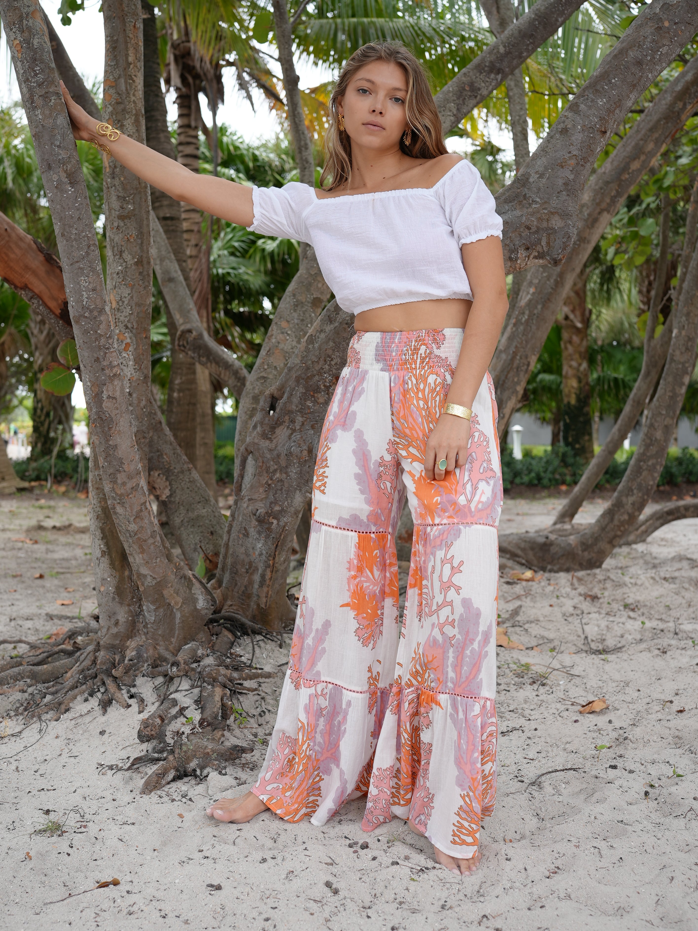 Tala Pant White