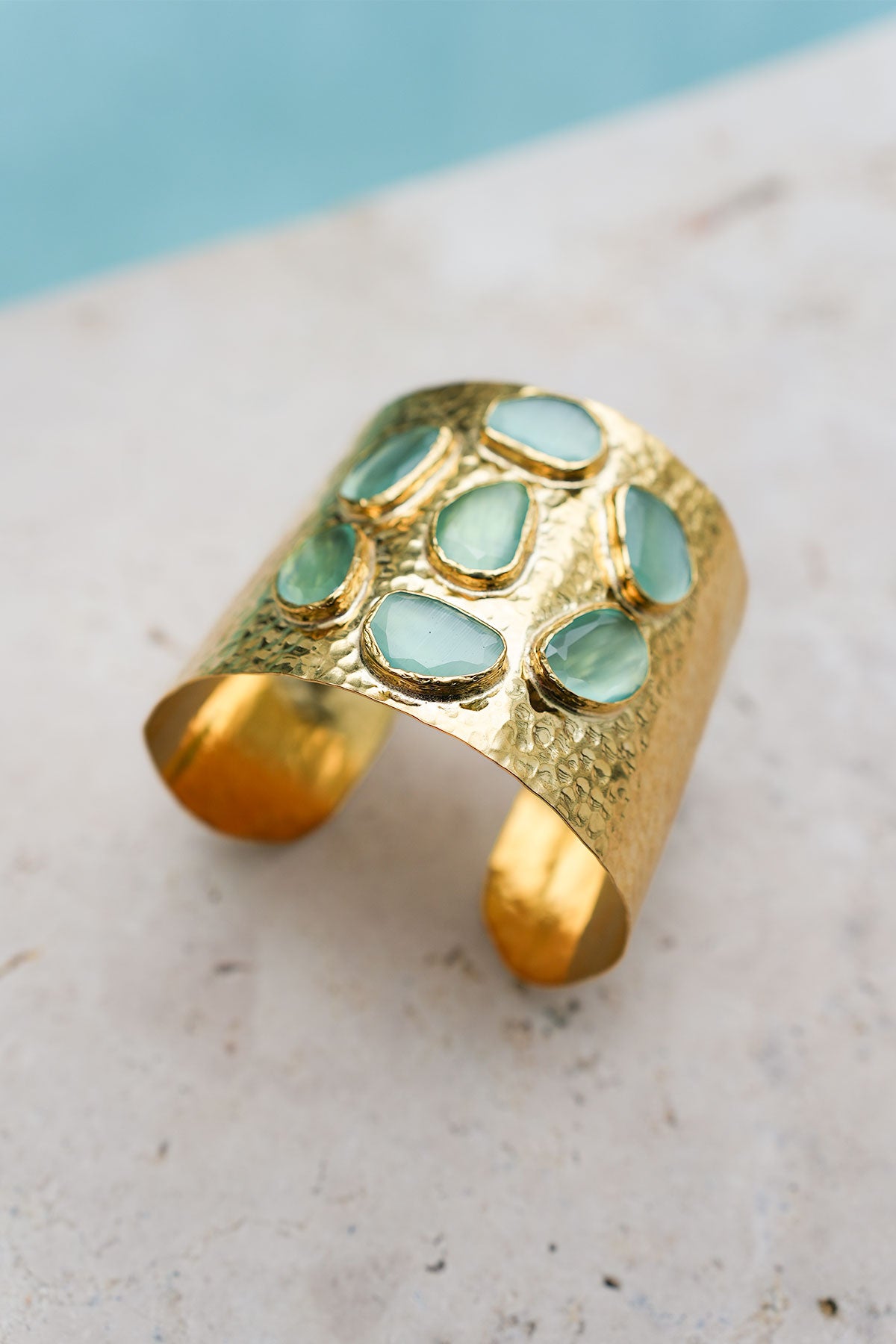 Aida (Cat Eye Stone Turquoise)