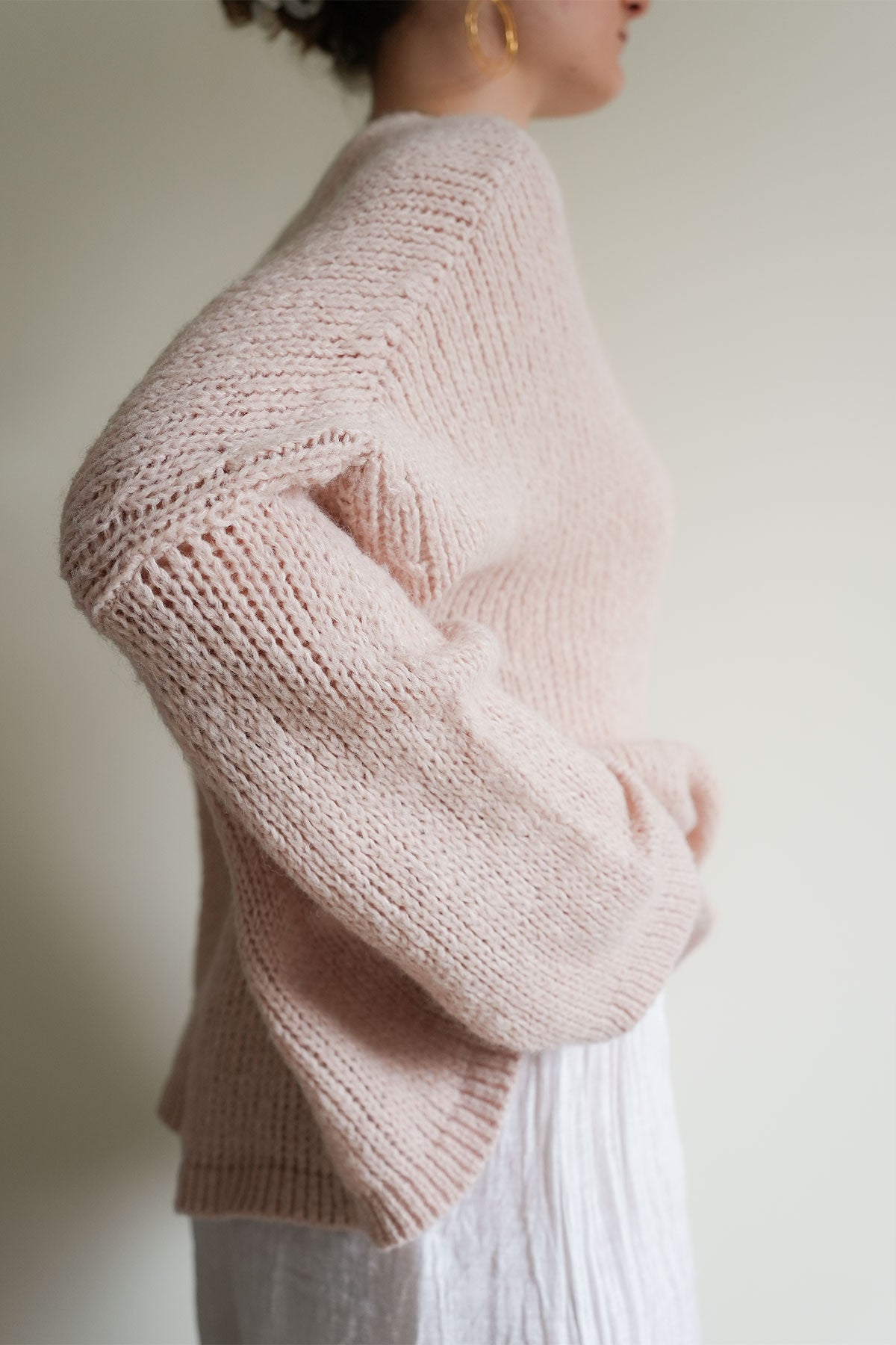 Lula V-Neck Blush White Star