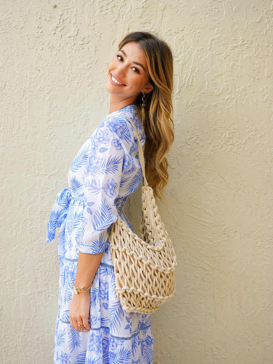 Amaya Dress Blue
