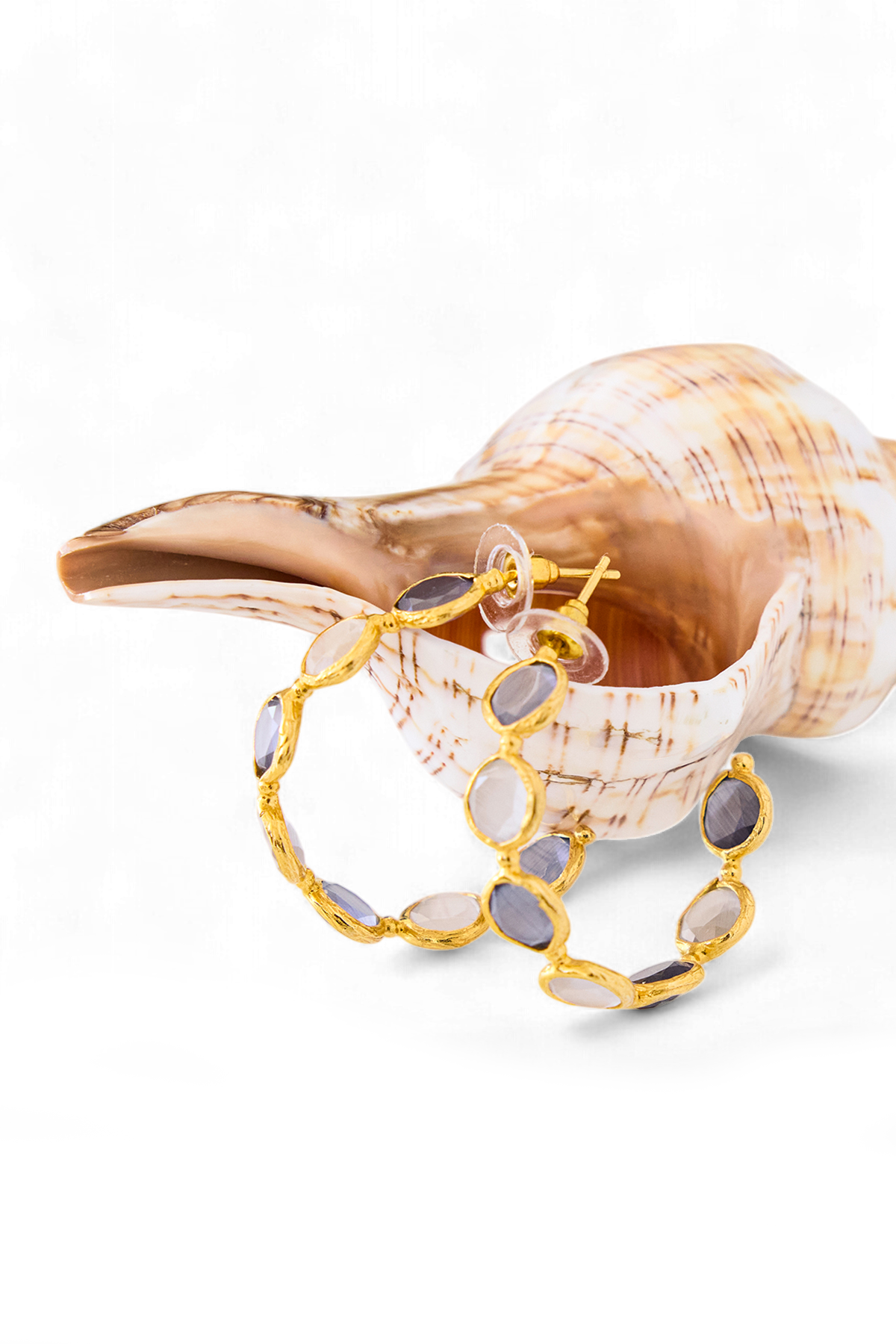 Deniz (Cat Eye Stone Greys)