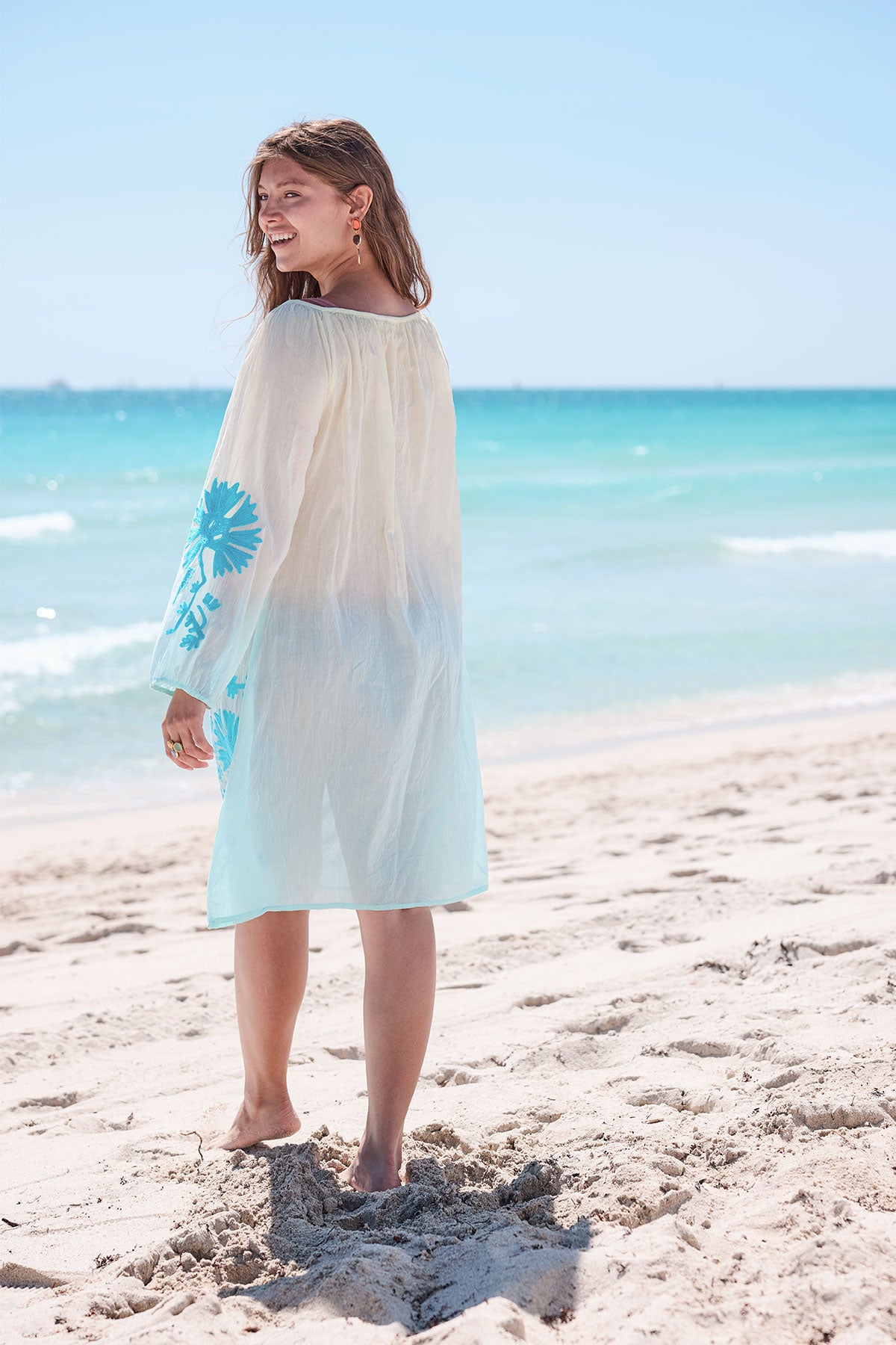 Elia Tunic Yellow/Sea
