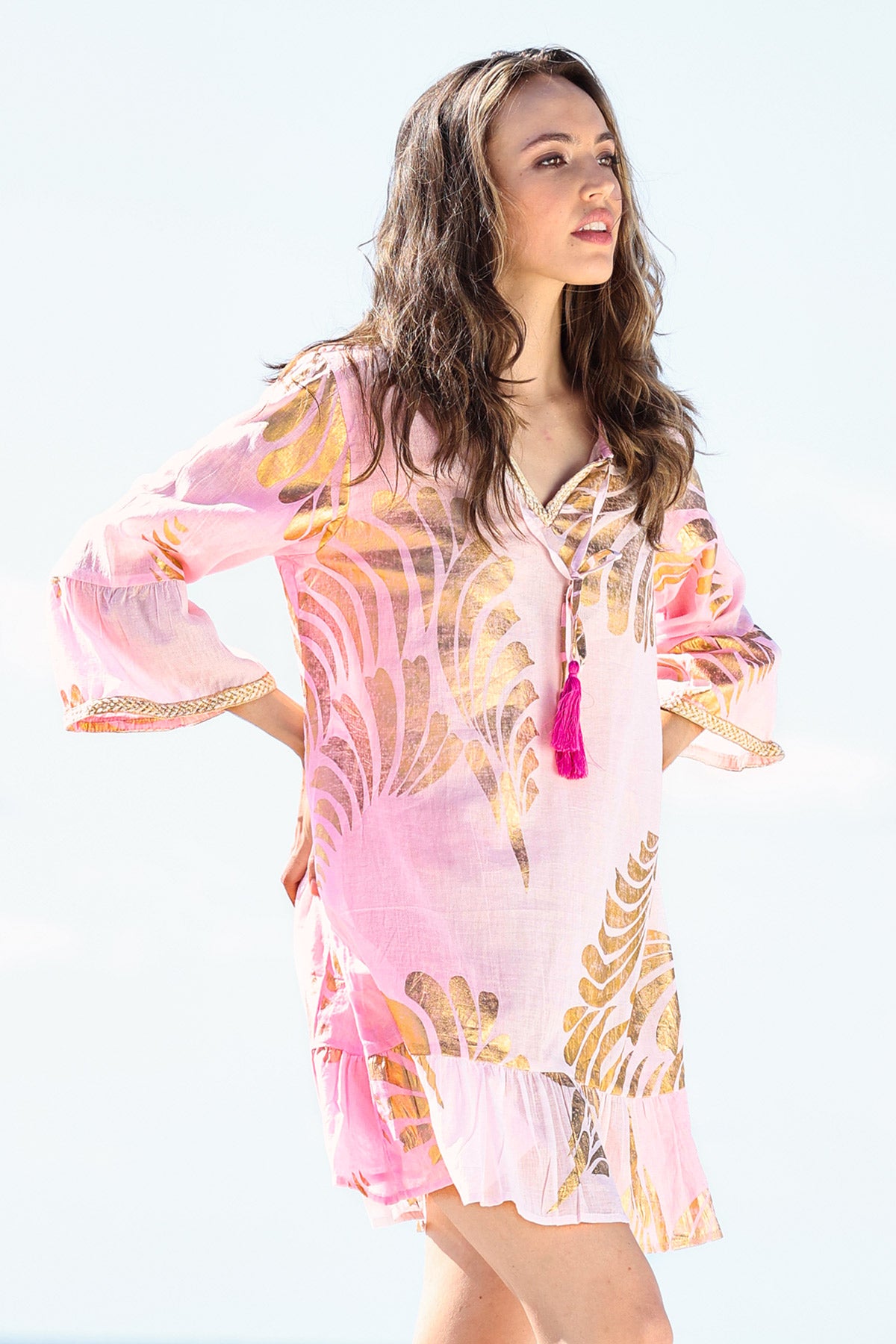 Emy Tunic Dress Pink