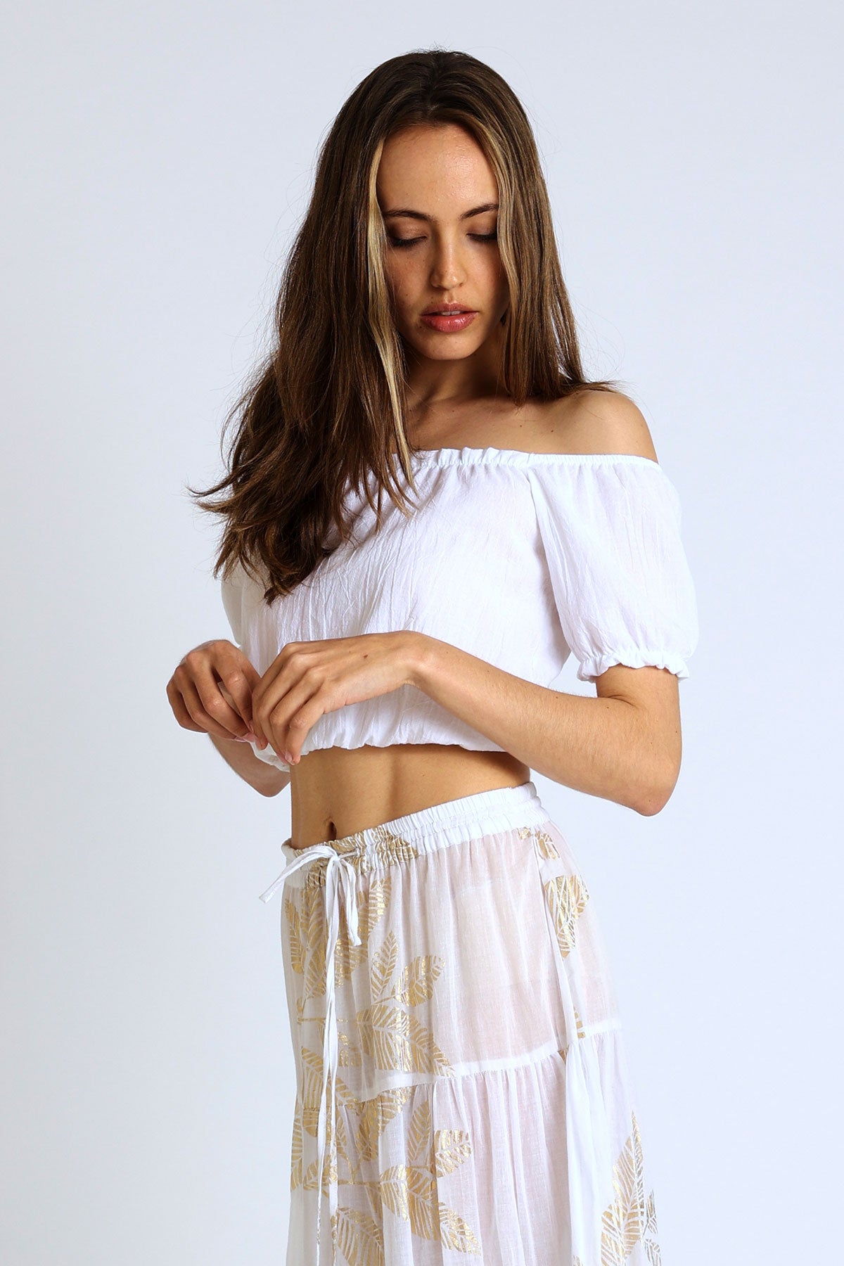 Esmeralda Off Shoulder Top