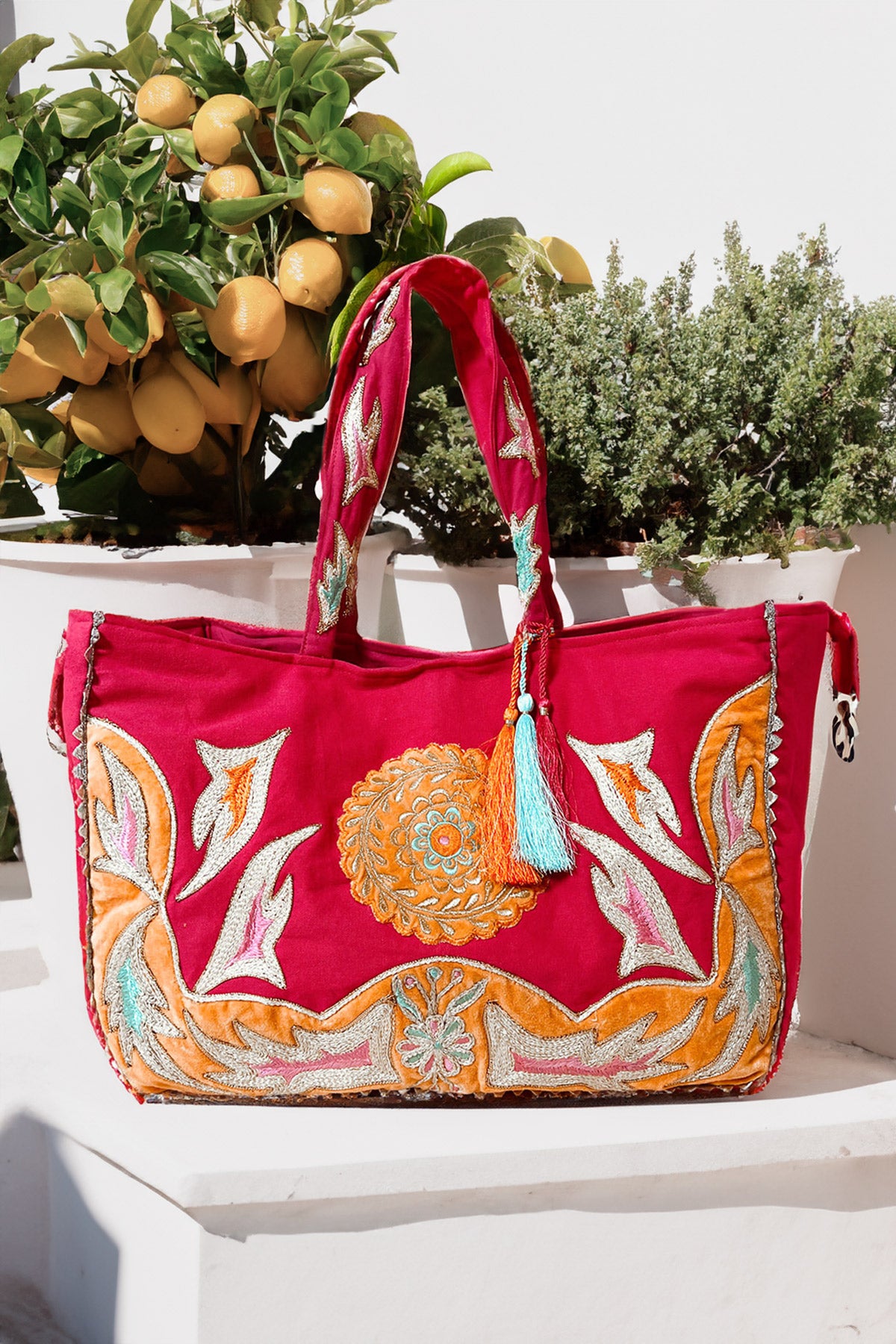 Albia Bag Fuchsia