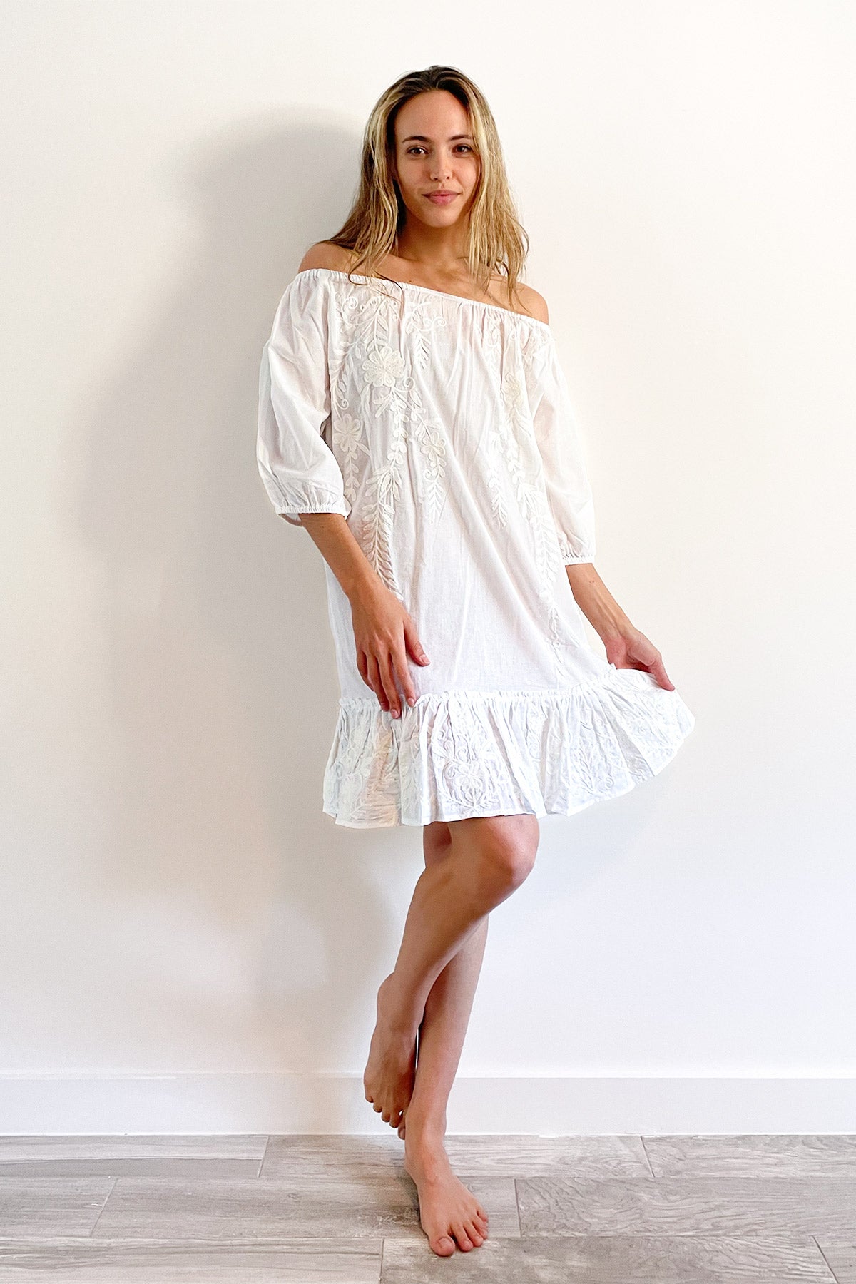 Kanai Dress White