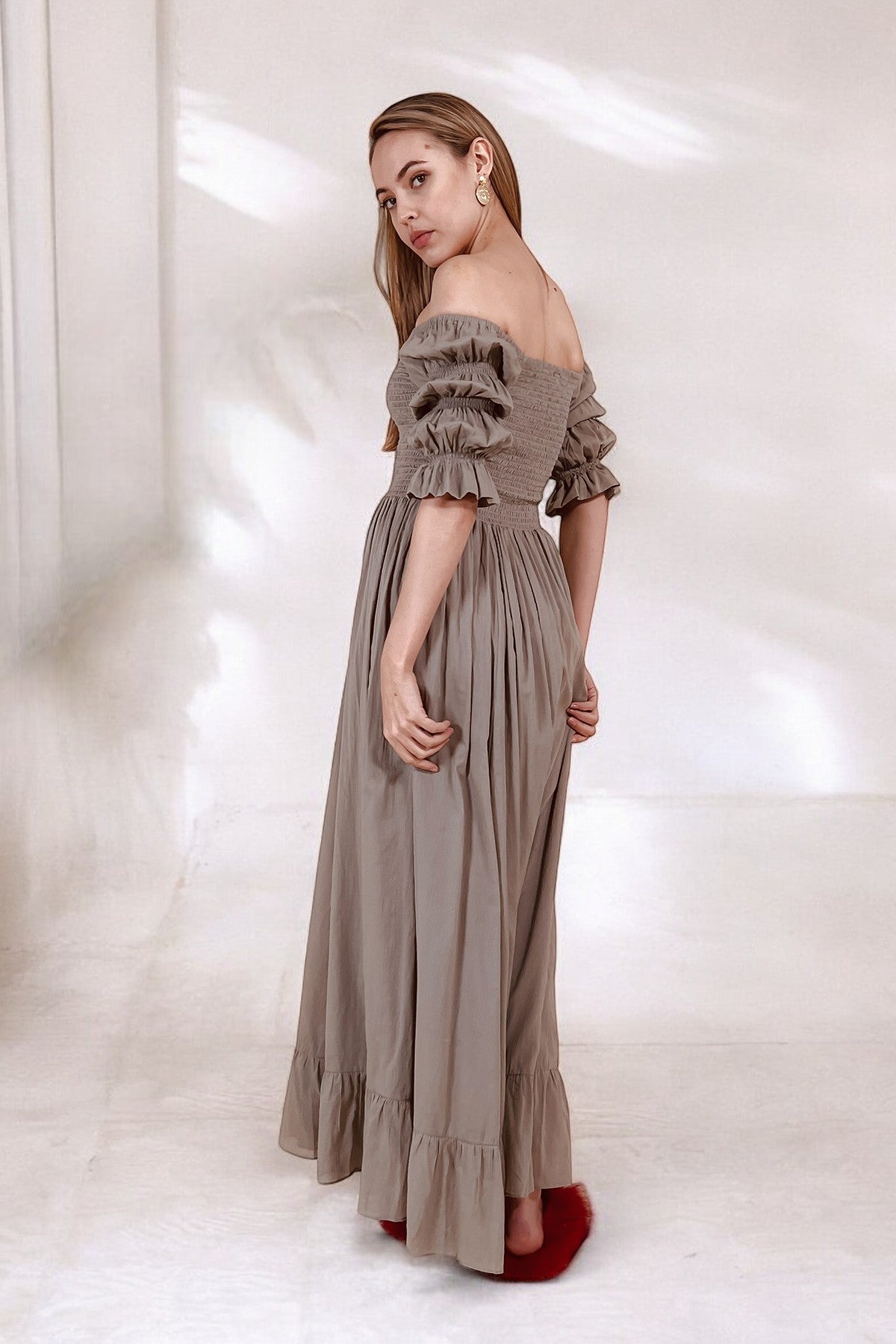 Santana Maxi Dress Grey