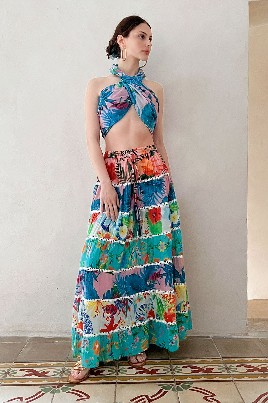 Anita Maxi Boho Skirt