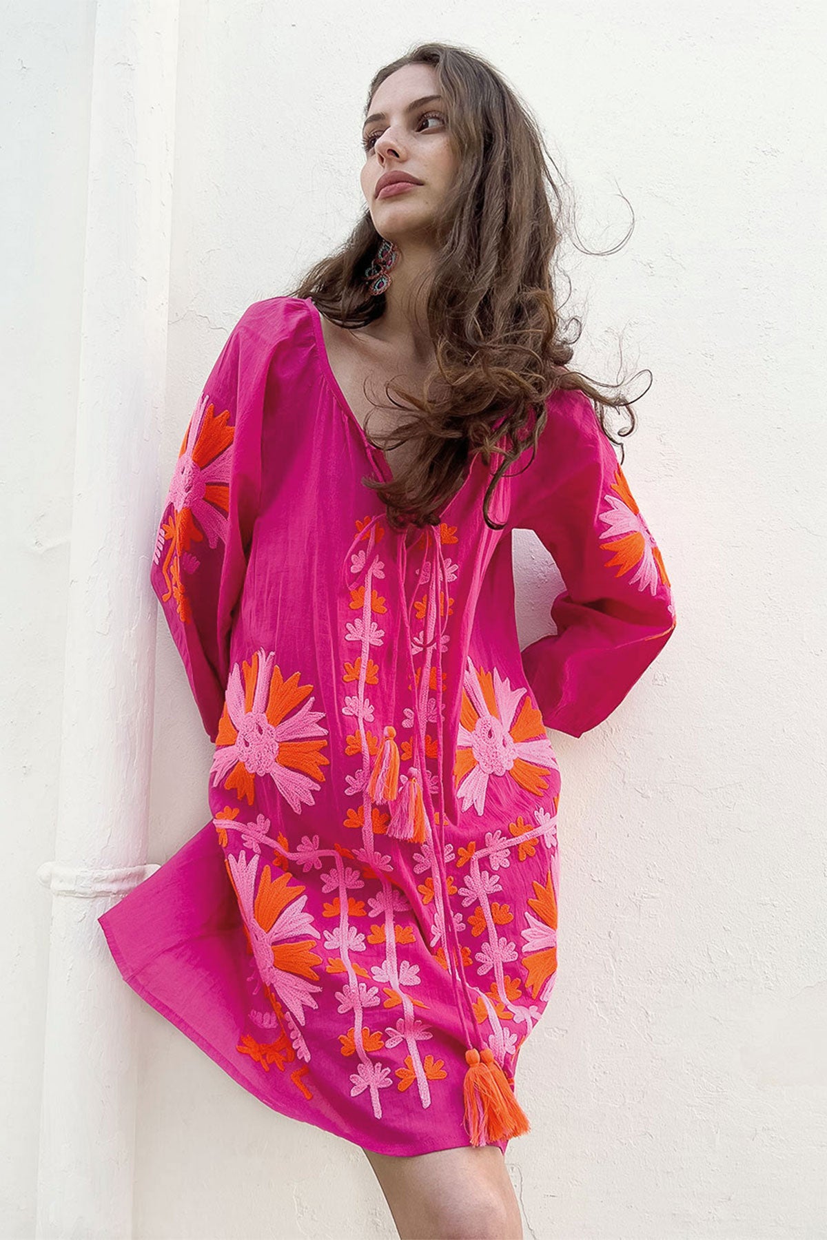 Elia Tunic Fuchsia