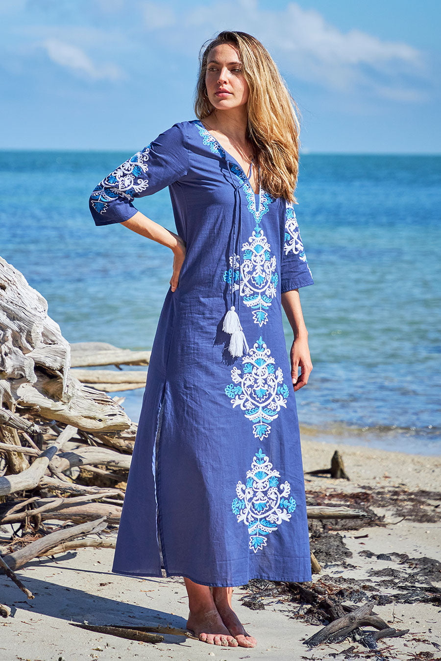 Moni Maxi Tunic Navy