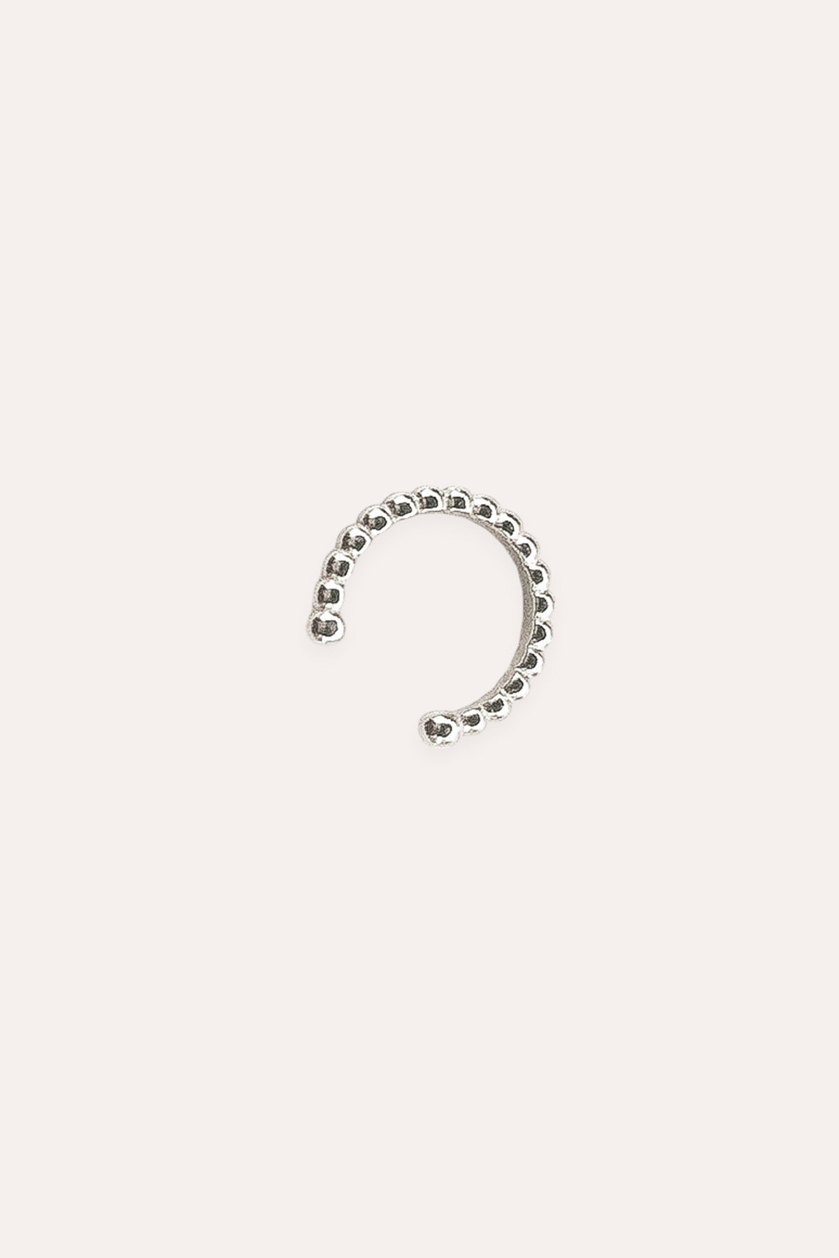 Pearl Ear Cuff (Silver)