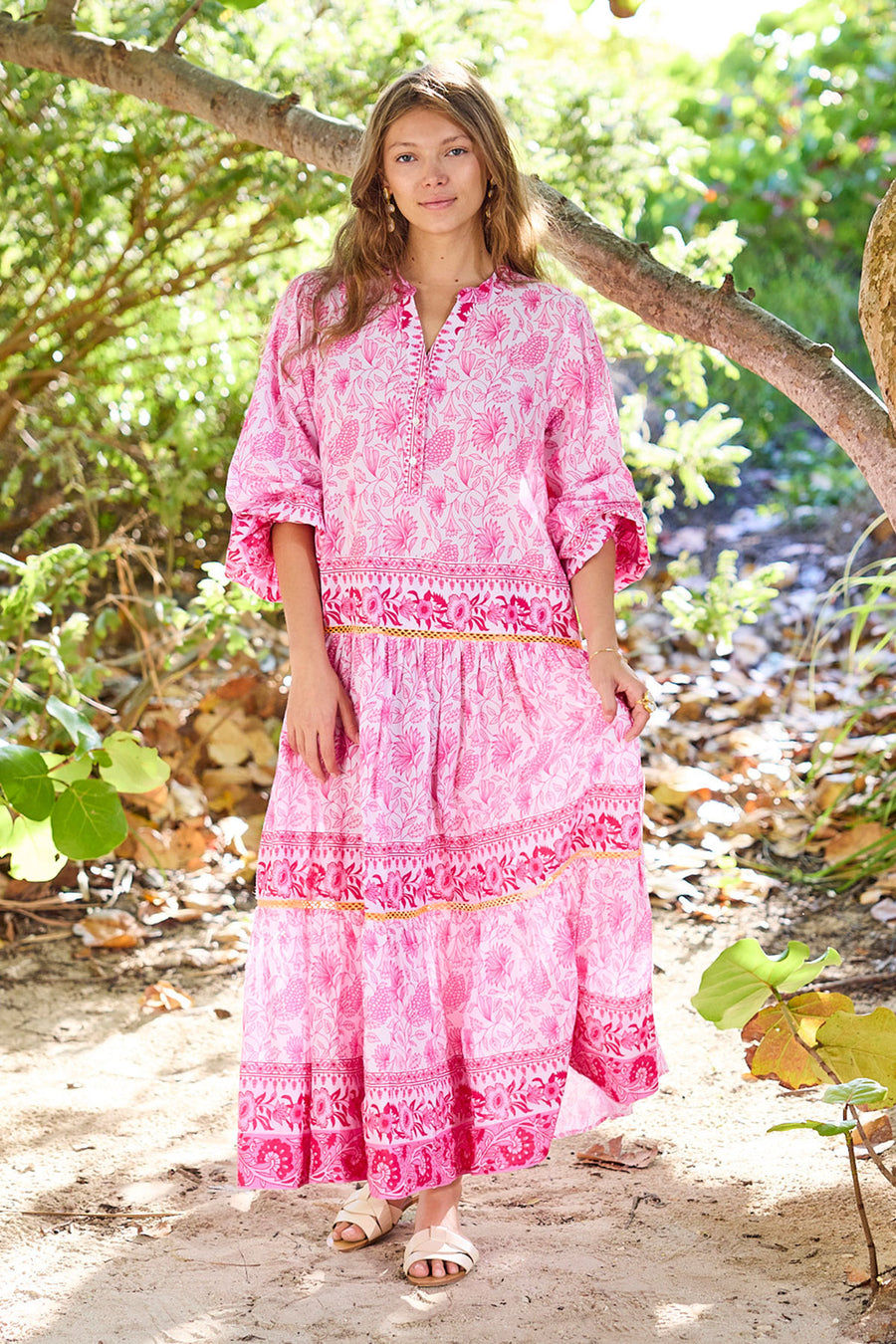 Rylie Maxi Dress Pink