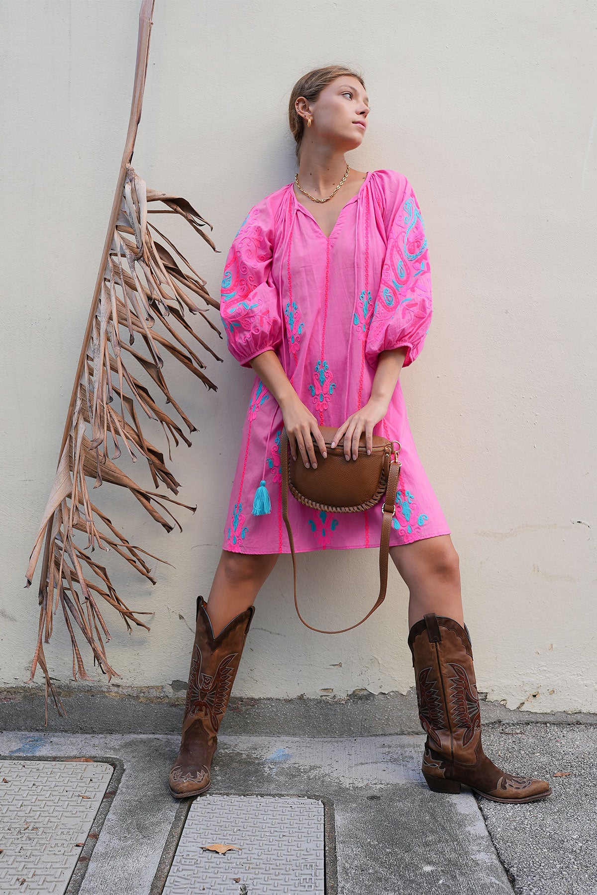 Risa Tunic Pink Multi