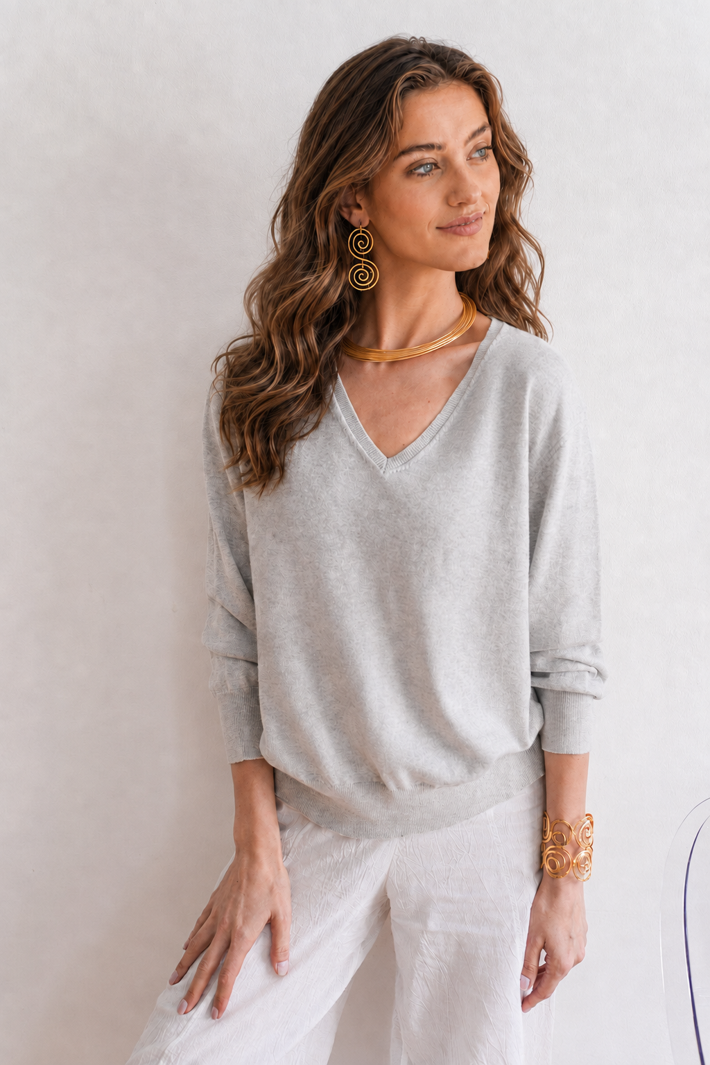 Wander Grey knitwear