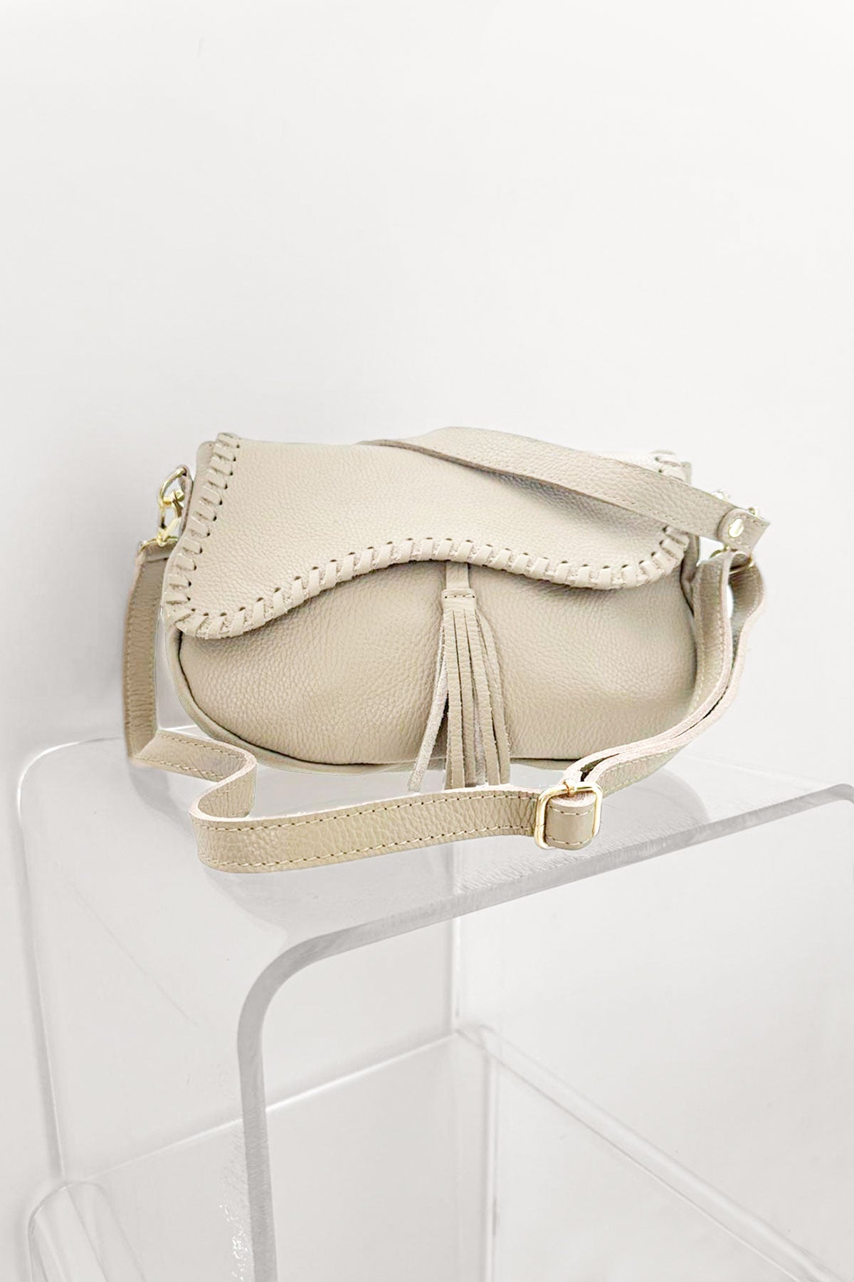 Debbie Katz - Lila Italian Leather Bag Black main image 0