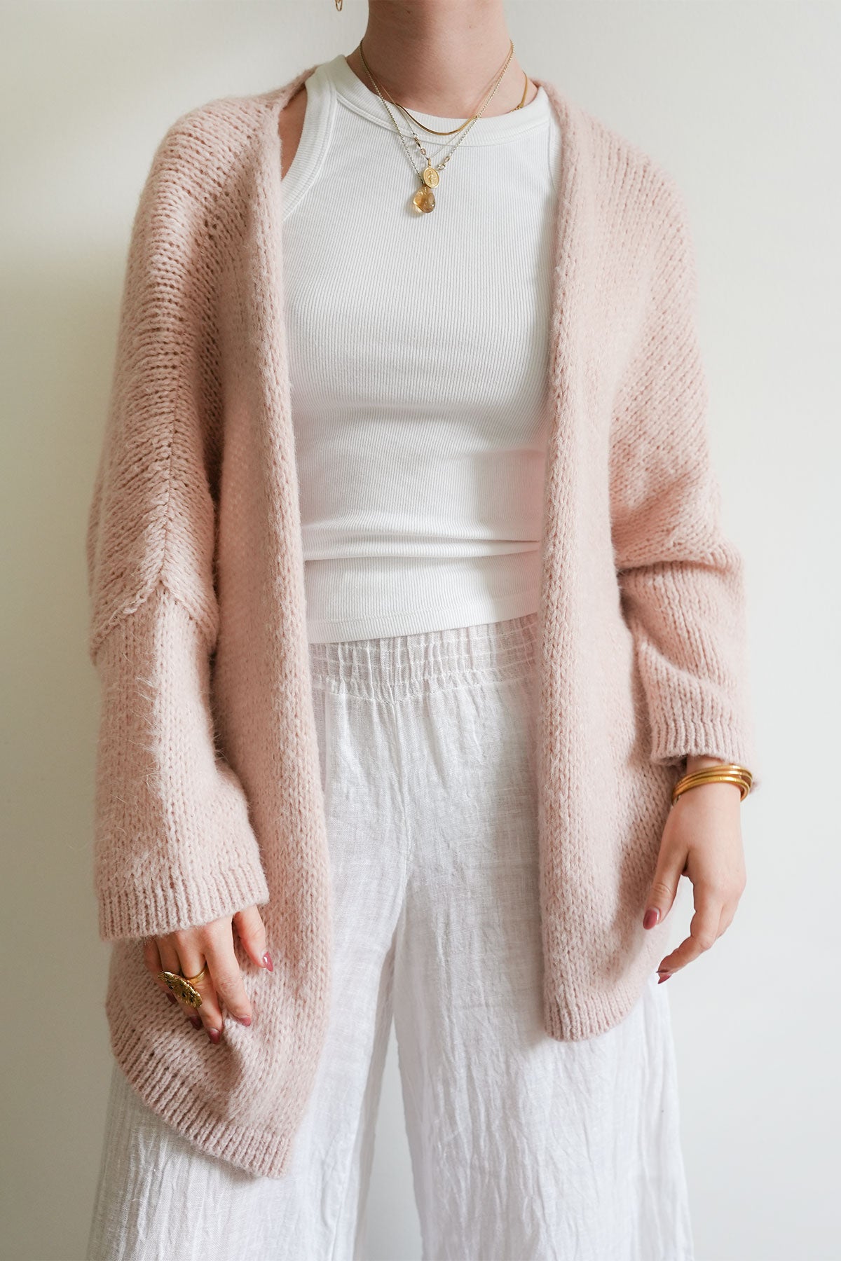 Kyla Cardigan Blush