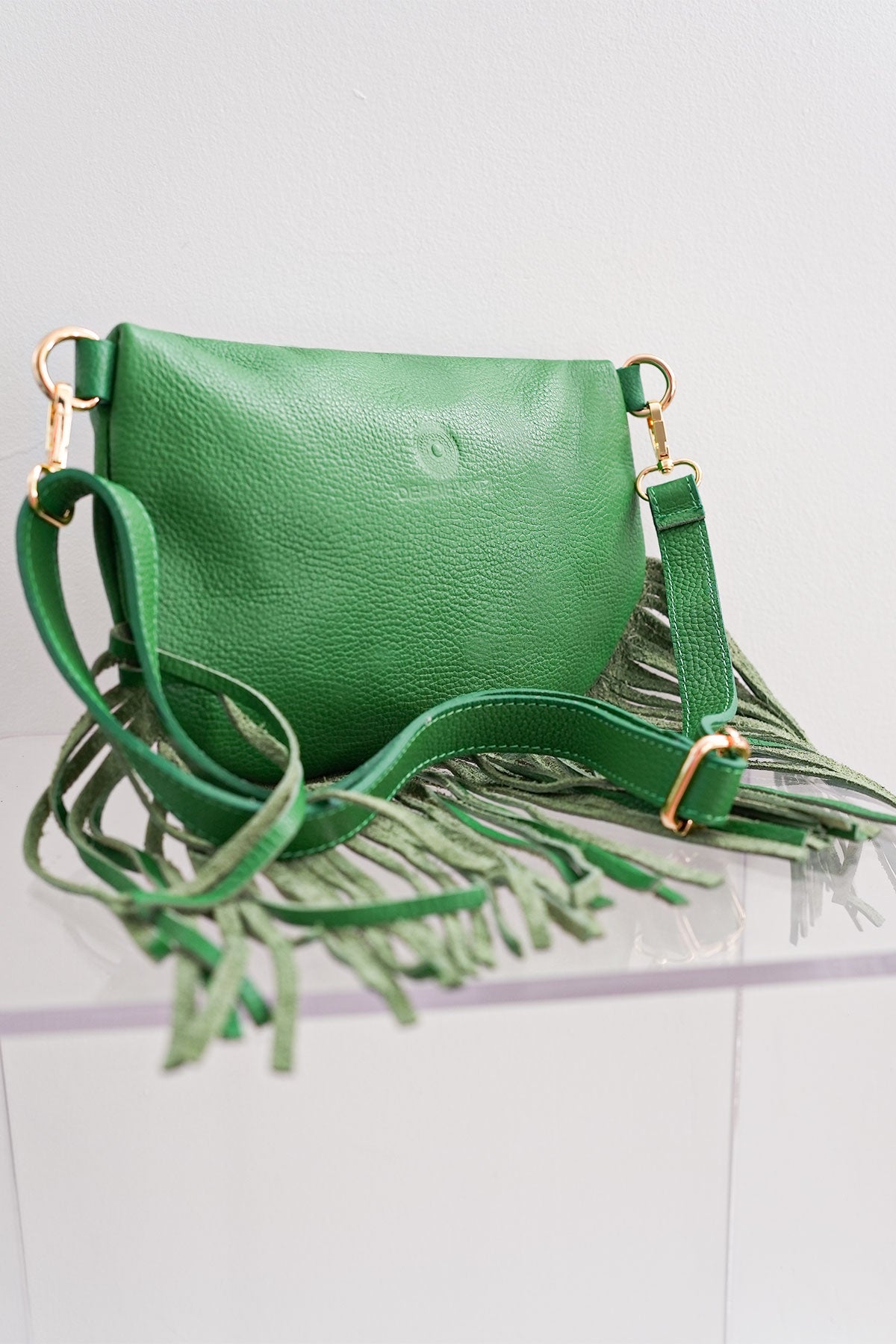 Dolly Fringe Bag Green