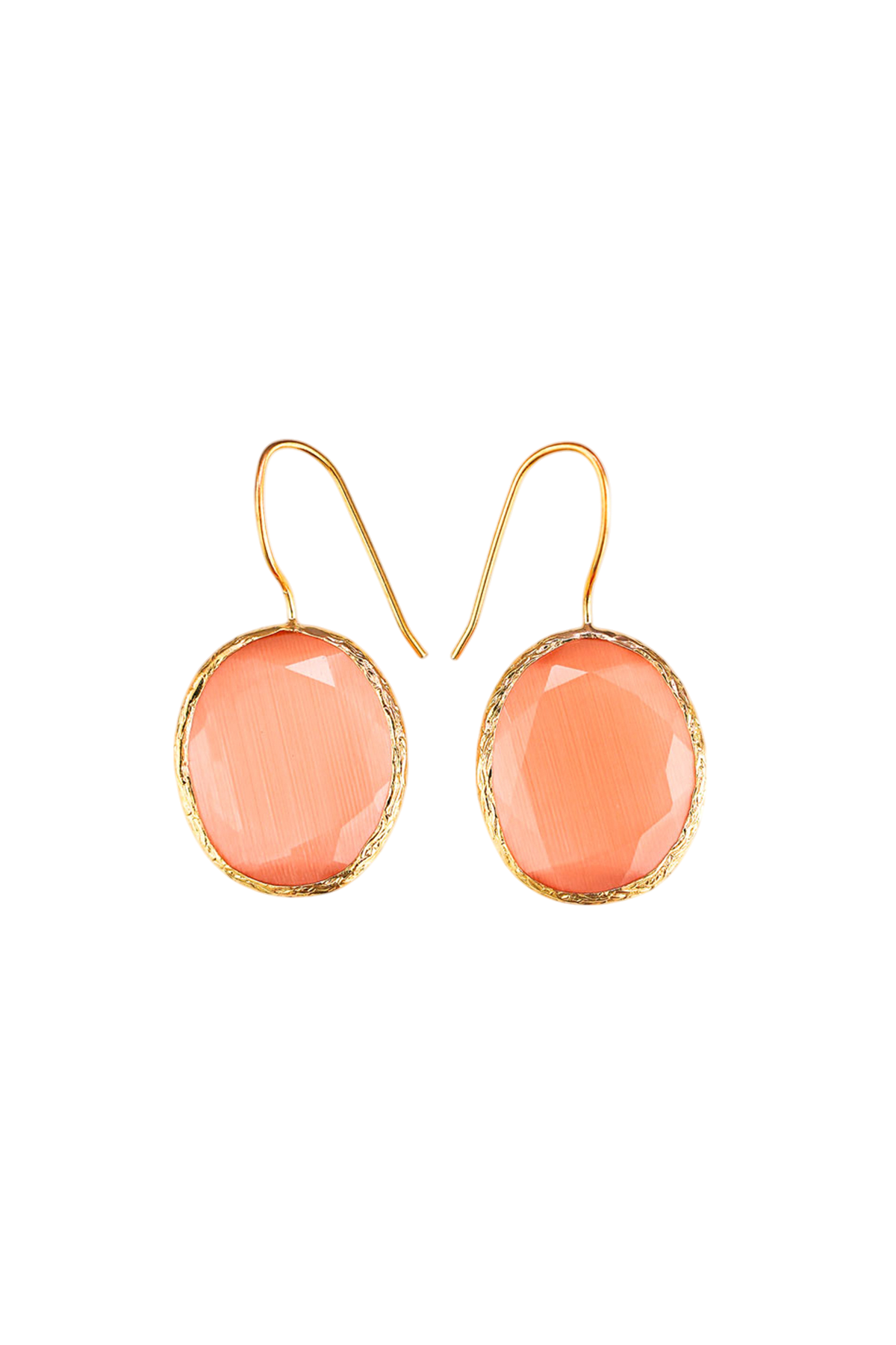 Nessa (Cat Eye Stone Peach)