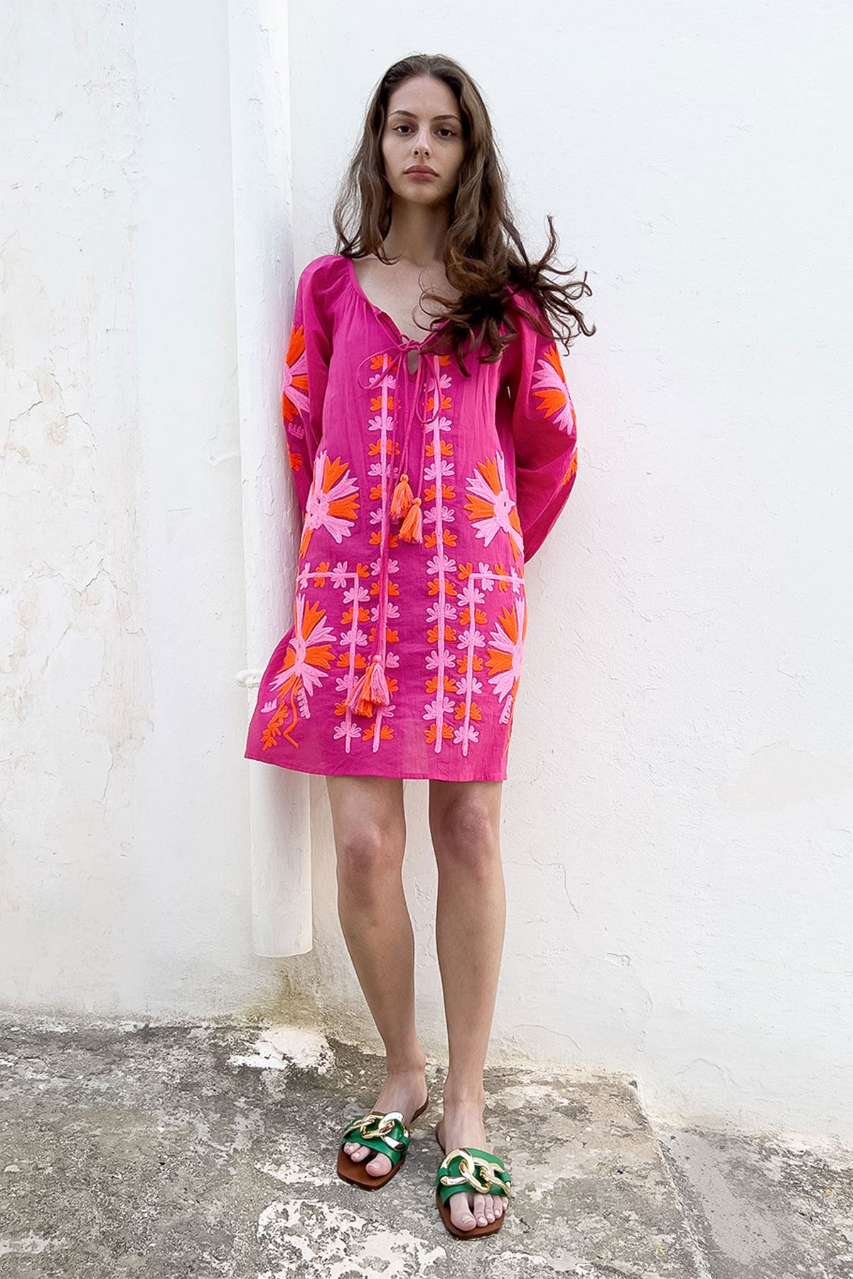 Elia Tunic Fuchsia
