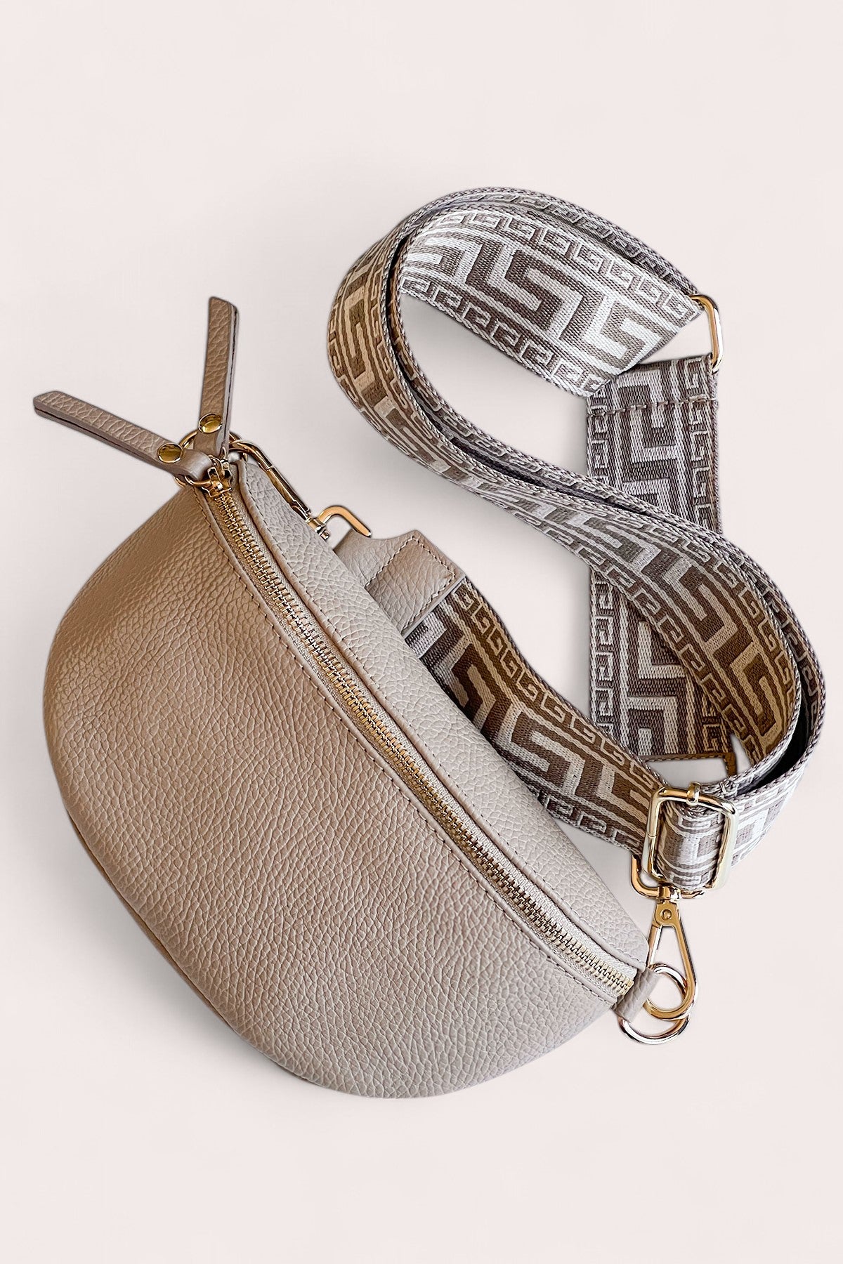 Greek Strap Taupe