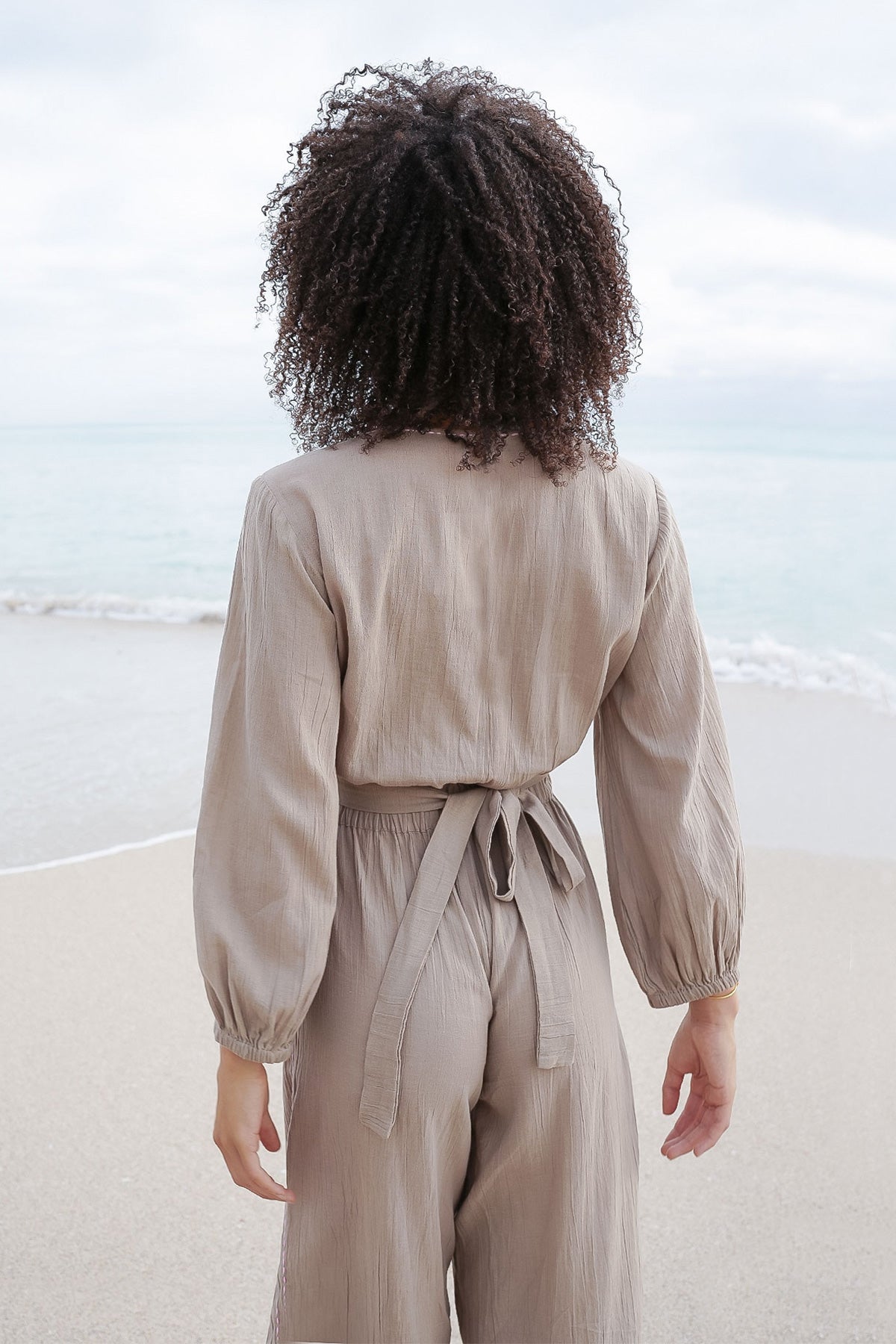 Georgia Jumpsuit Taupe