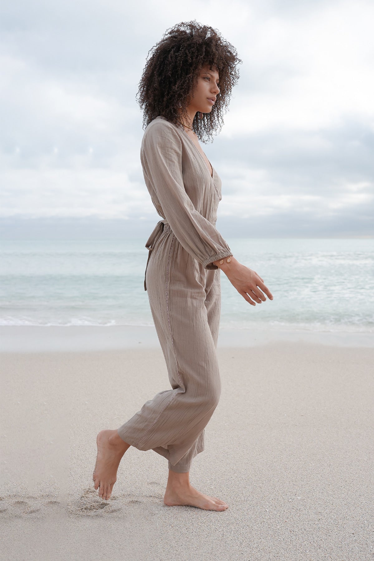 Georgia Jumpsuit Taupe