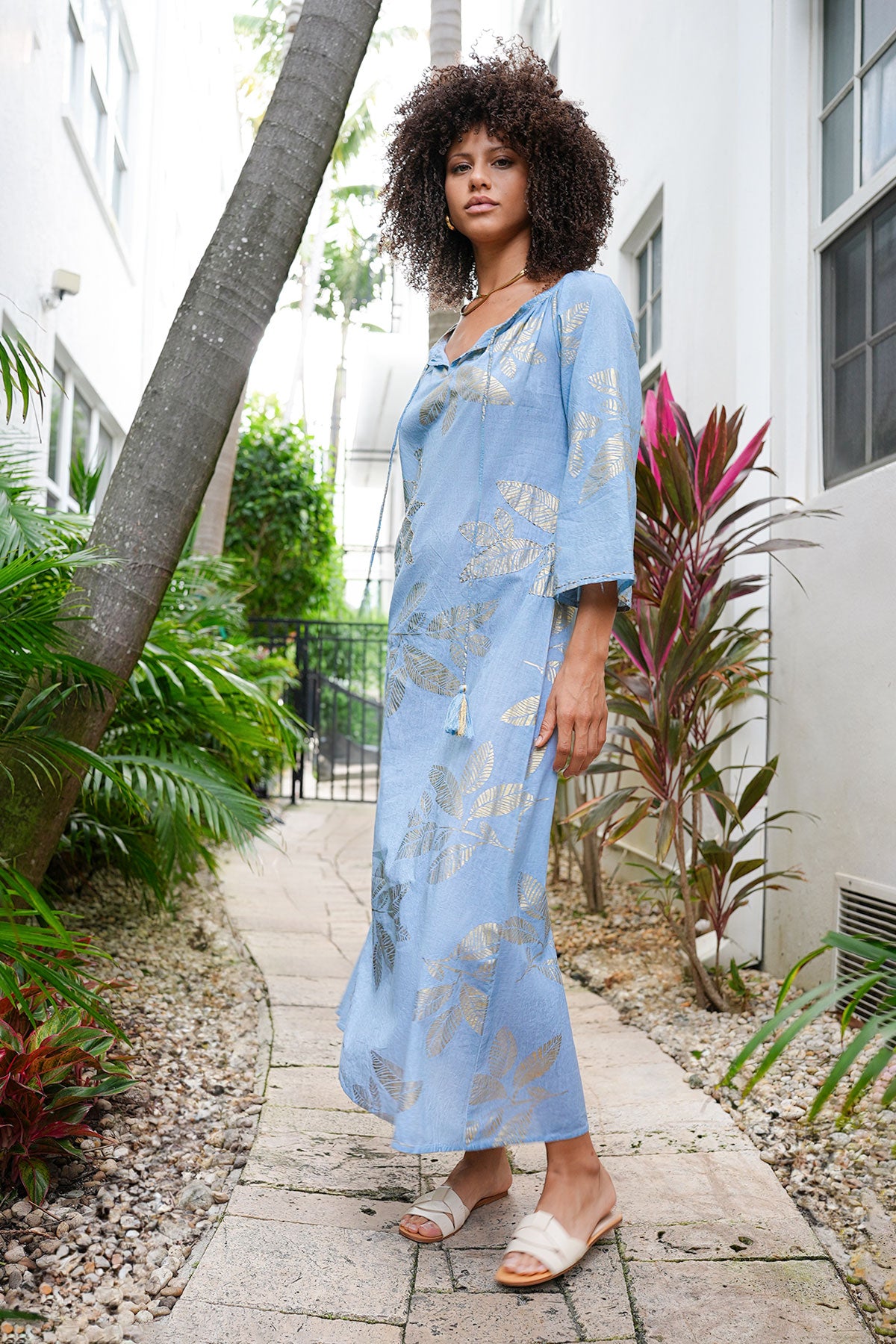 Michelle Maxi Tunic Denim