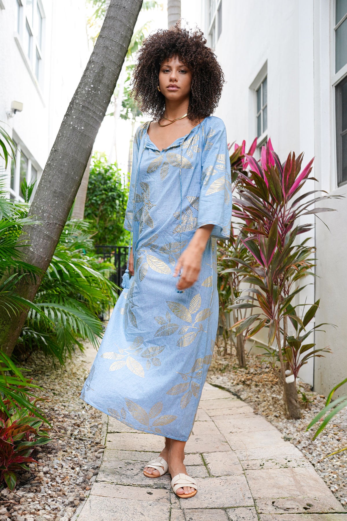 Michelle Maxi Tunic Denim
