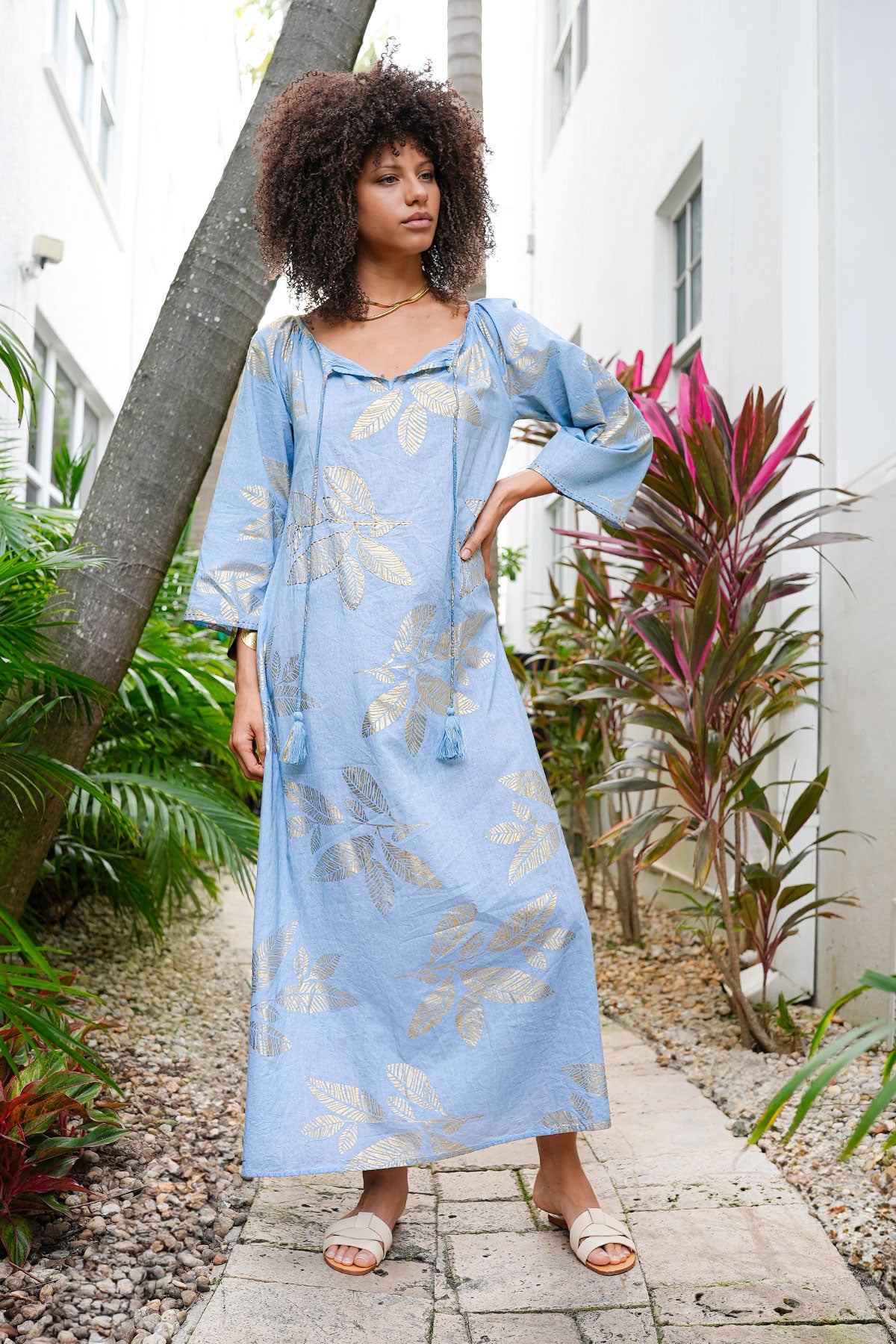 Michelle Maxi Tunic Denim