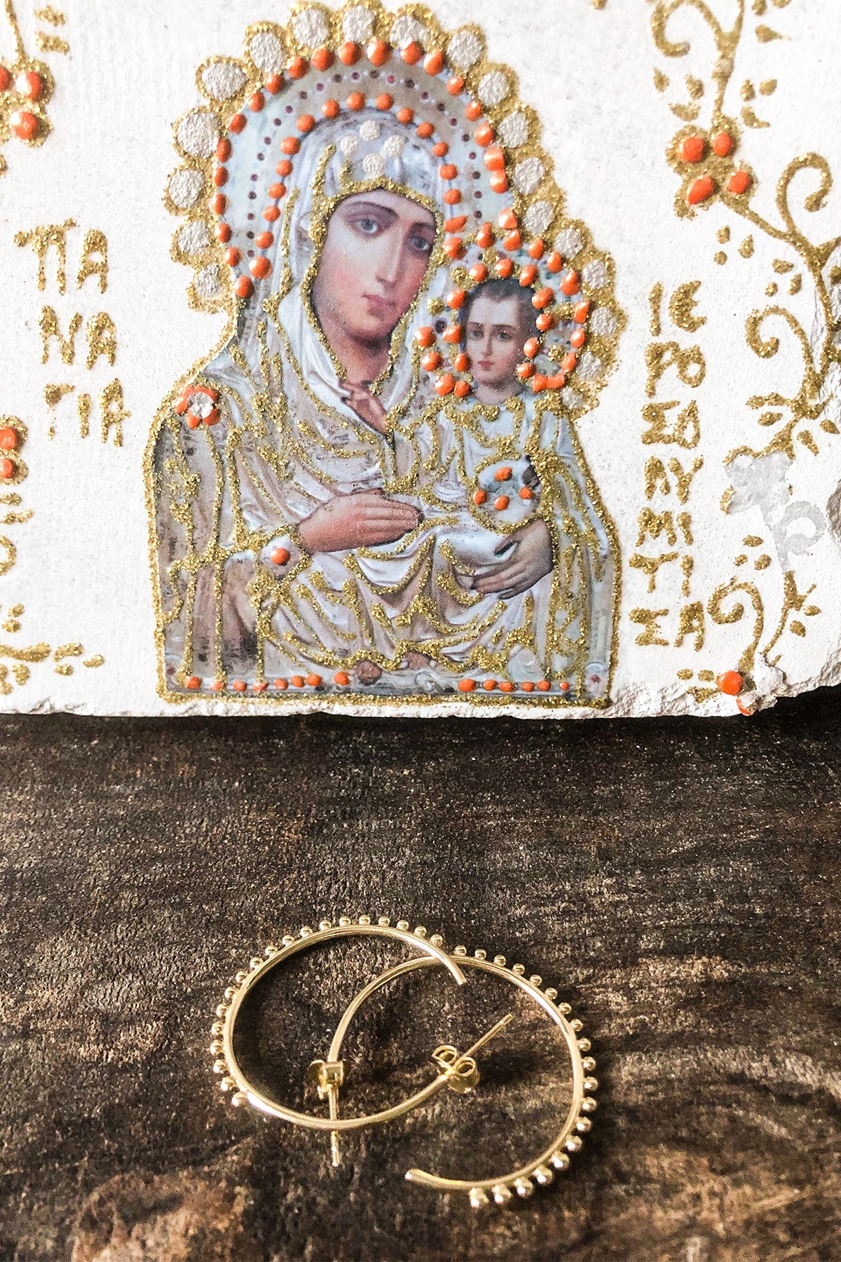 Pearl Earring (Gold)