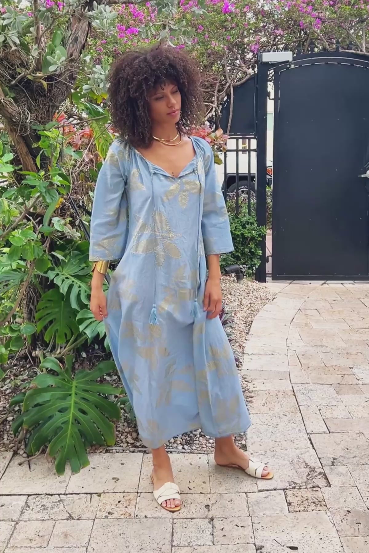 Michelle Maxi Tunic Denim