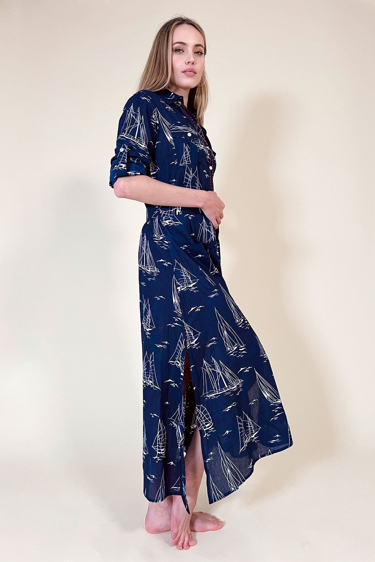 Saylor Dress Navy