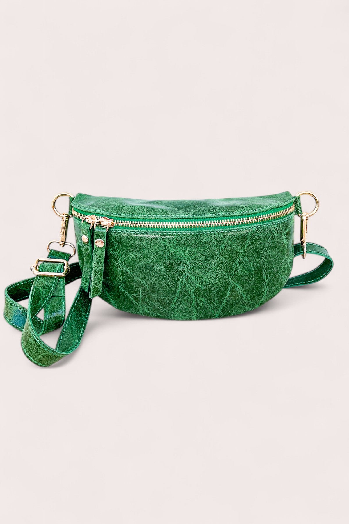 Shelly Patina Emerald – Debbie Katz | Italian Designer Bags