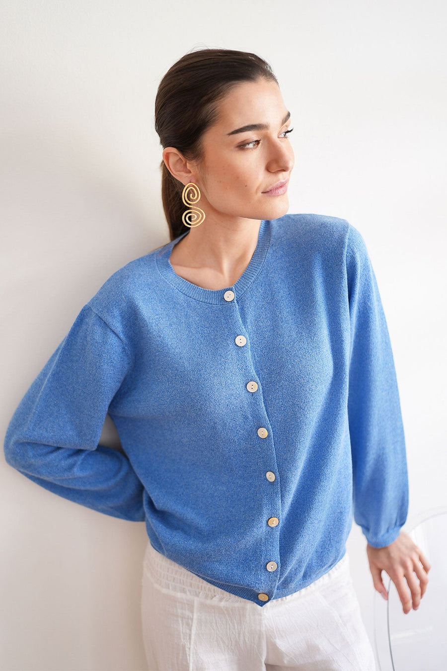 Aura Blue Lurex