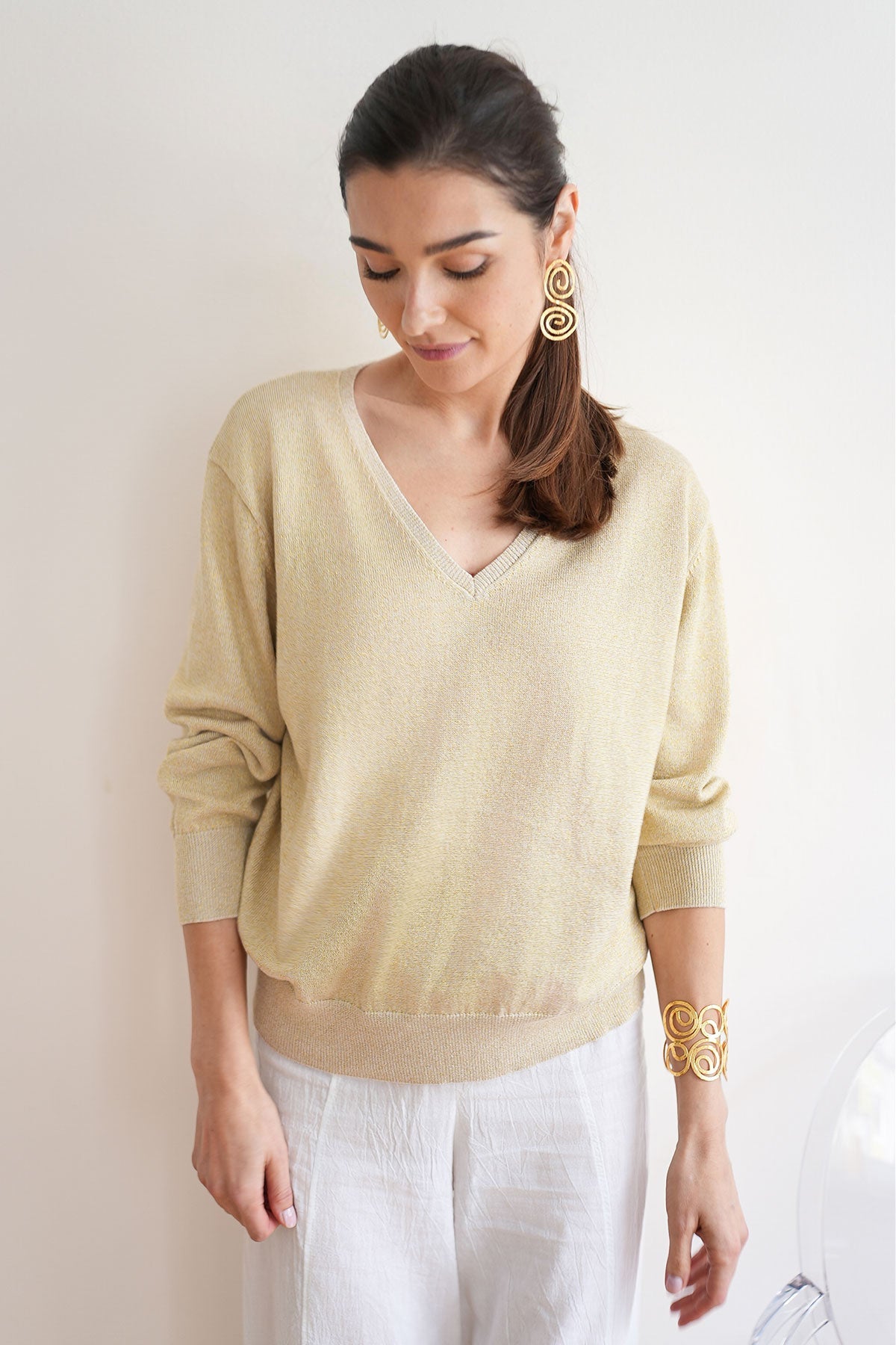 Wander Beige Lurex