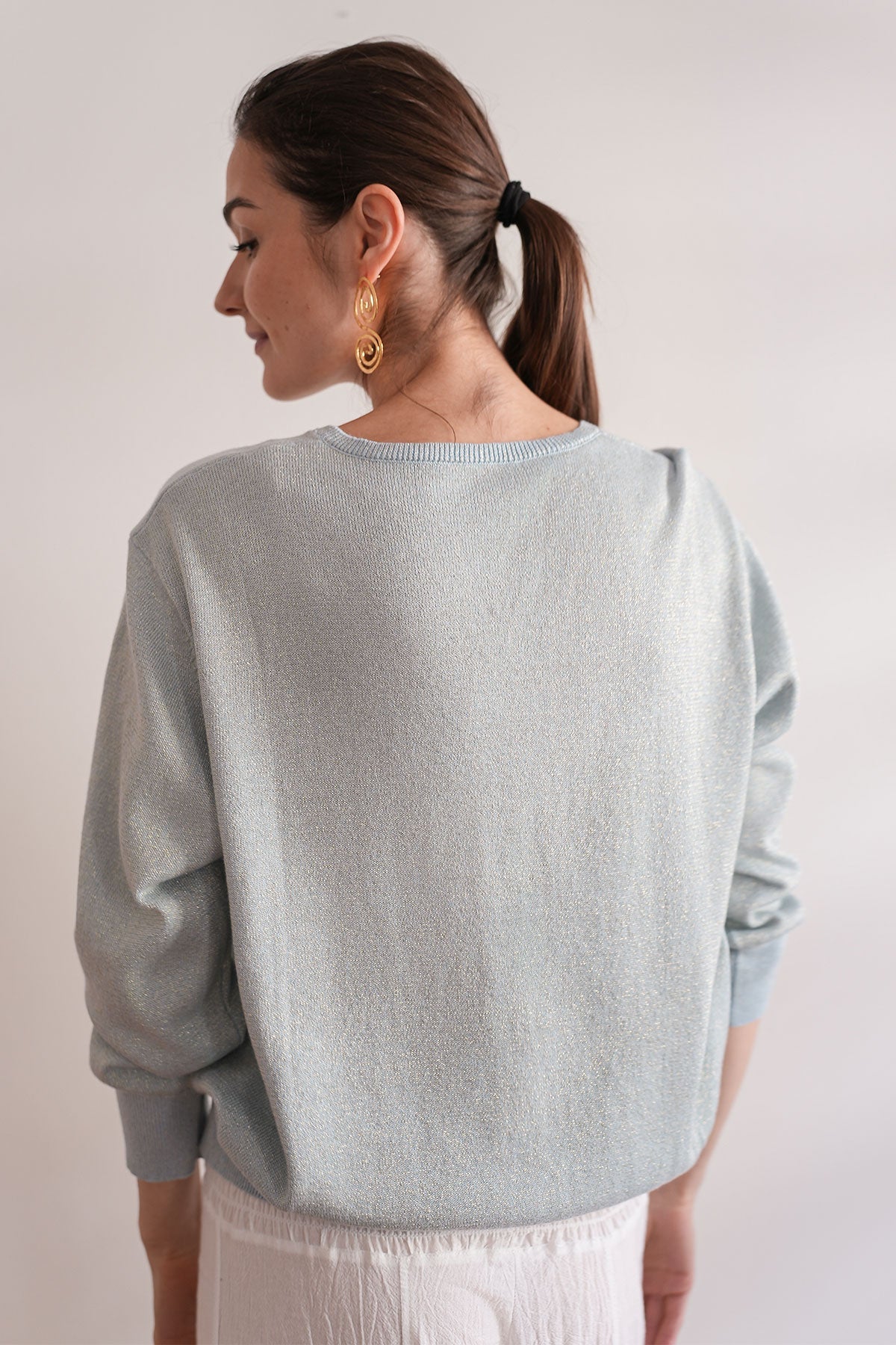 Wander Sky-Blue Lurex