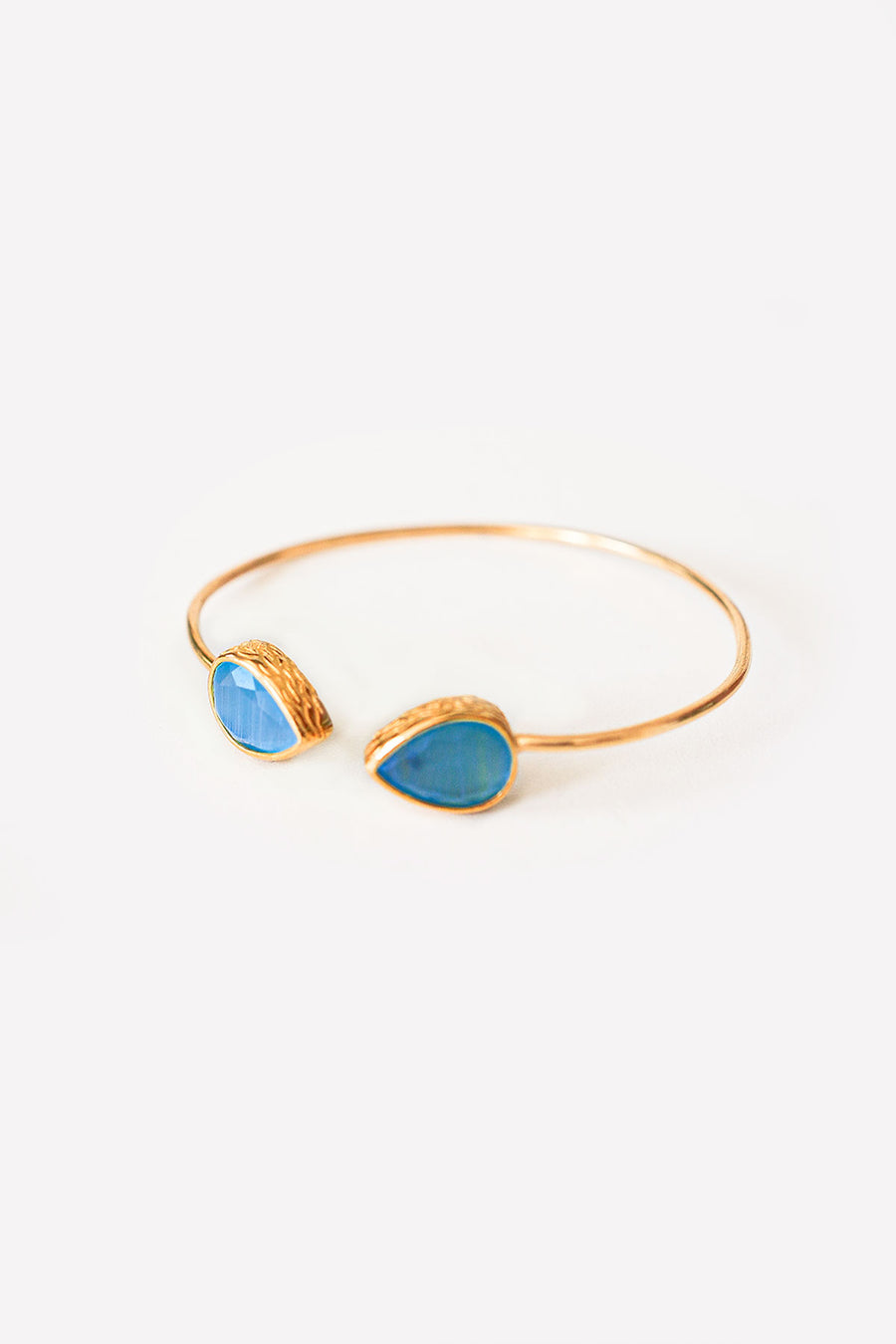 Nika (Cat Eye Stone Petrol)