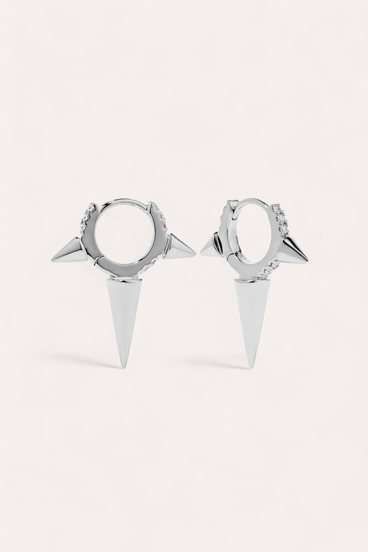 Spikes Earring (Silver)
