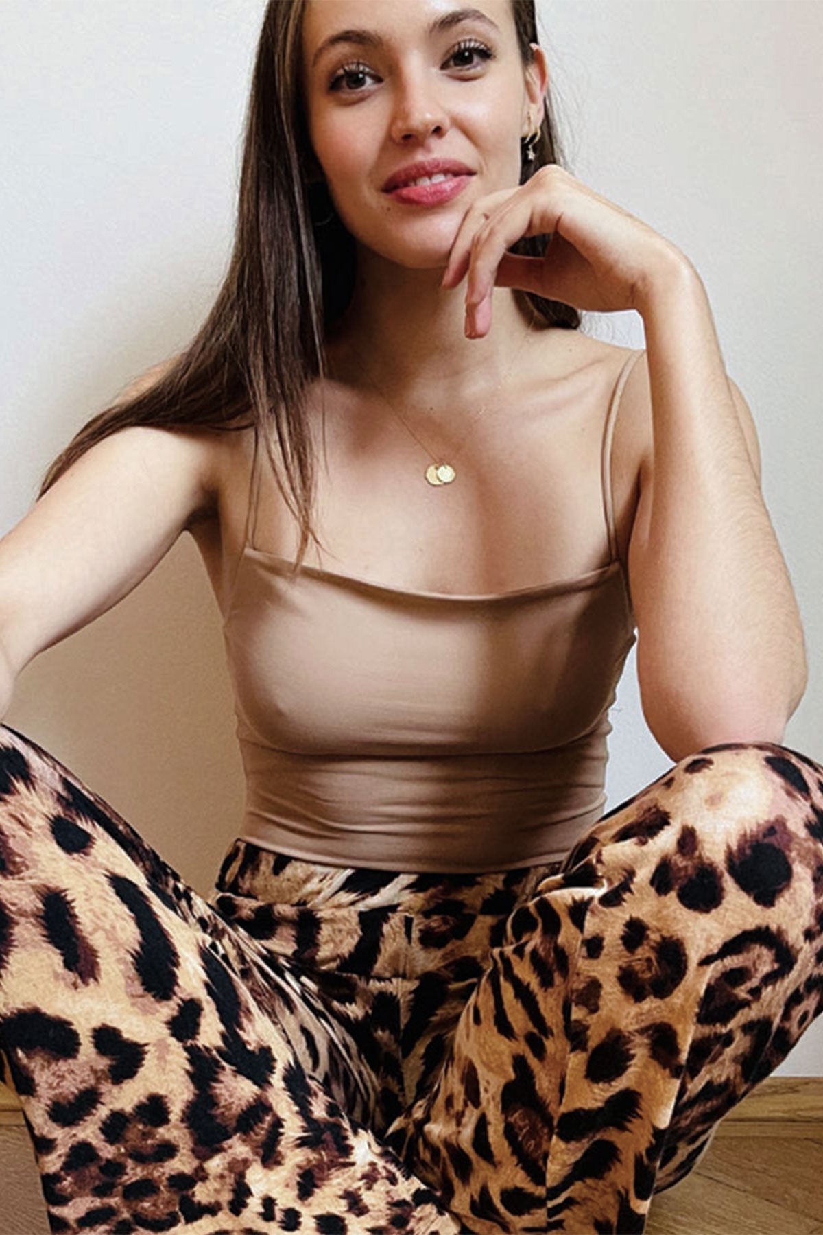 Twin Coin Necklace (Gold)