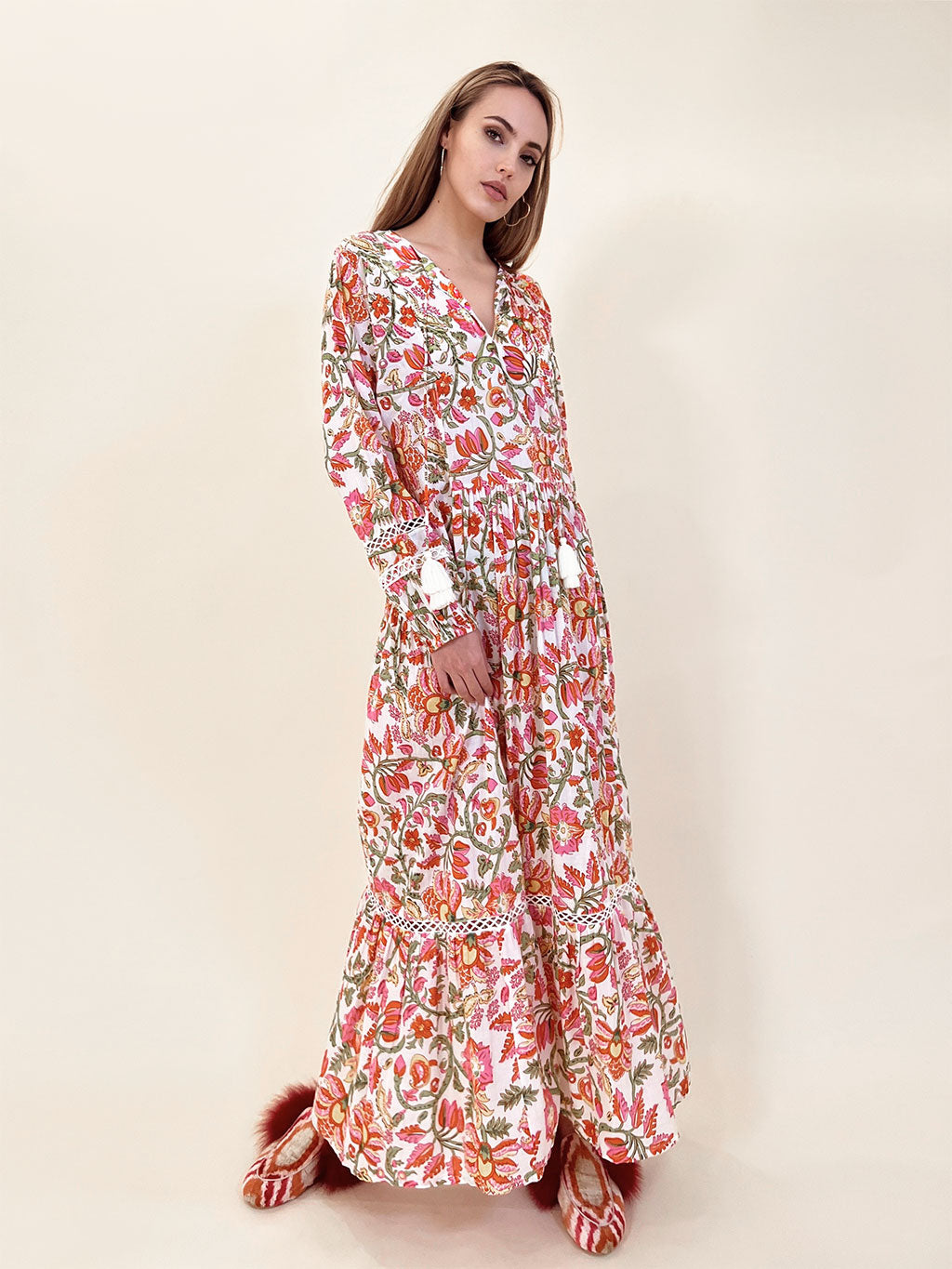 Alyssa Floral Maxi Dress